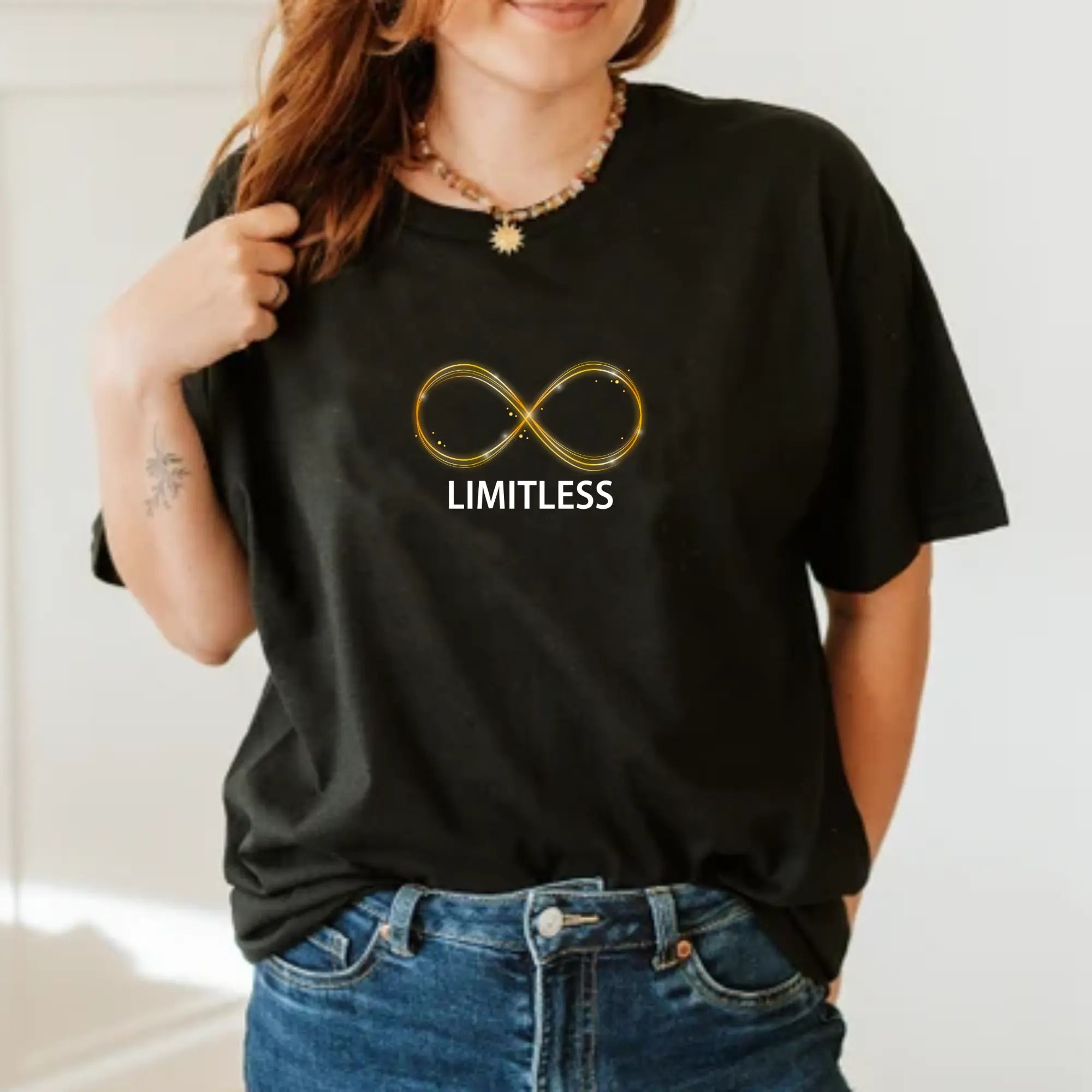 Limitless Unisex T-Shirt | Best Motivational T‑shirt for Achievers | Teezers Apparel - Teezers