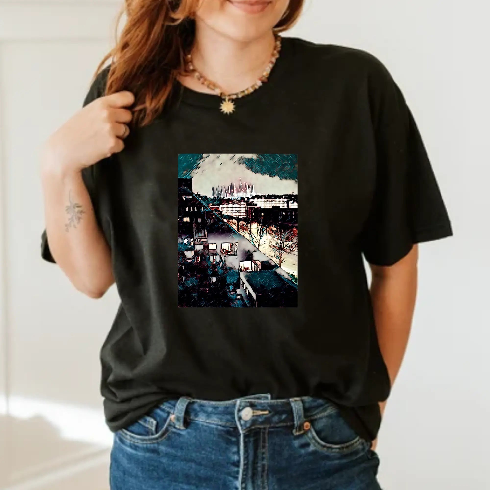 City Nights Unisex T-Shirt - Teezers