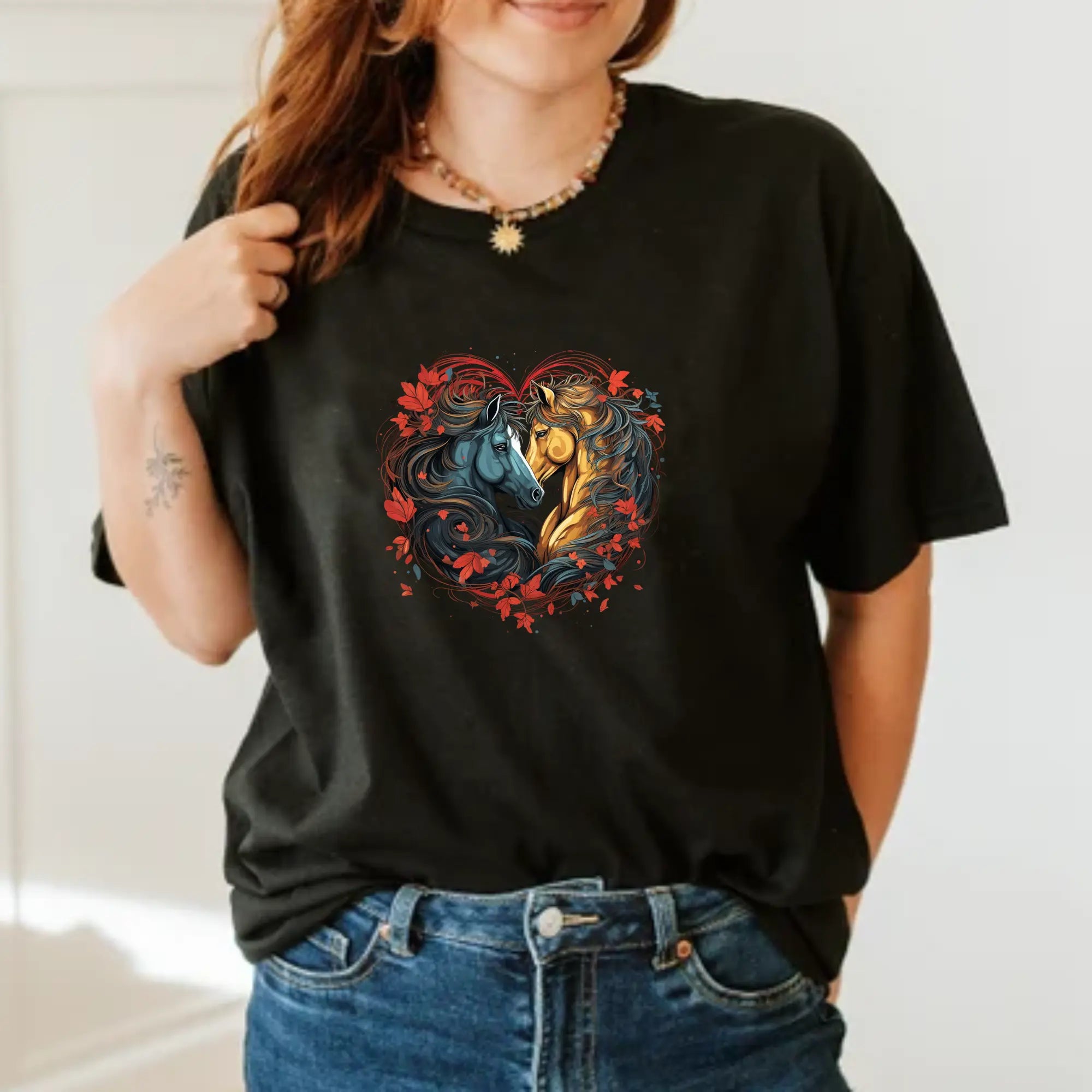 Horse Love Unisex T-Shirt - Teezers