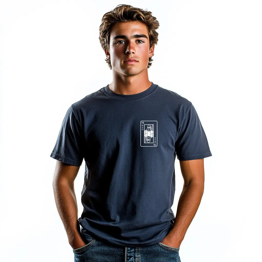 WSG White Print Unisex T-Shirt – Cave Exploring Club - Teezers