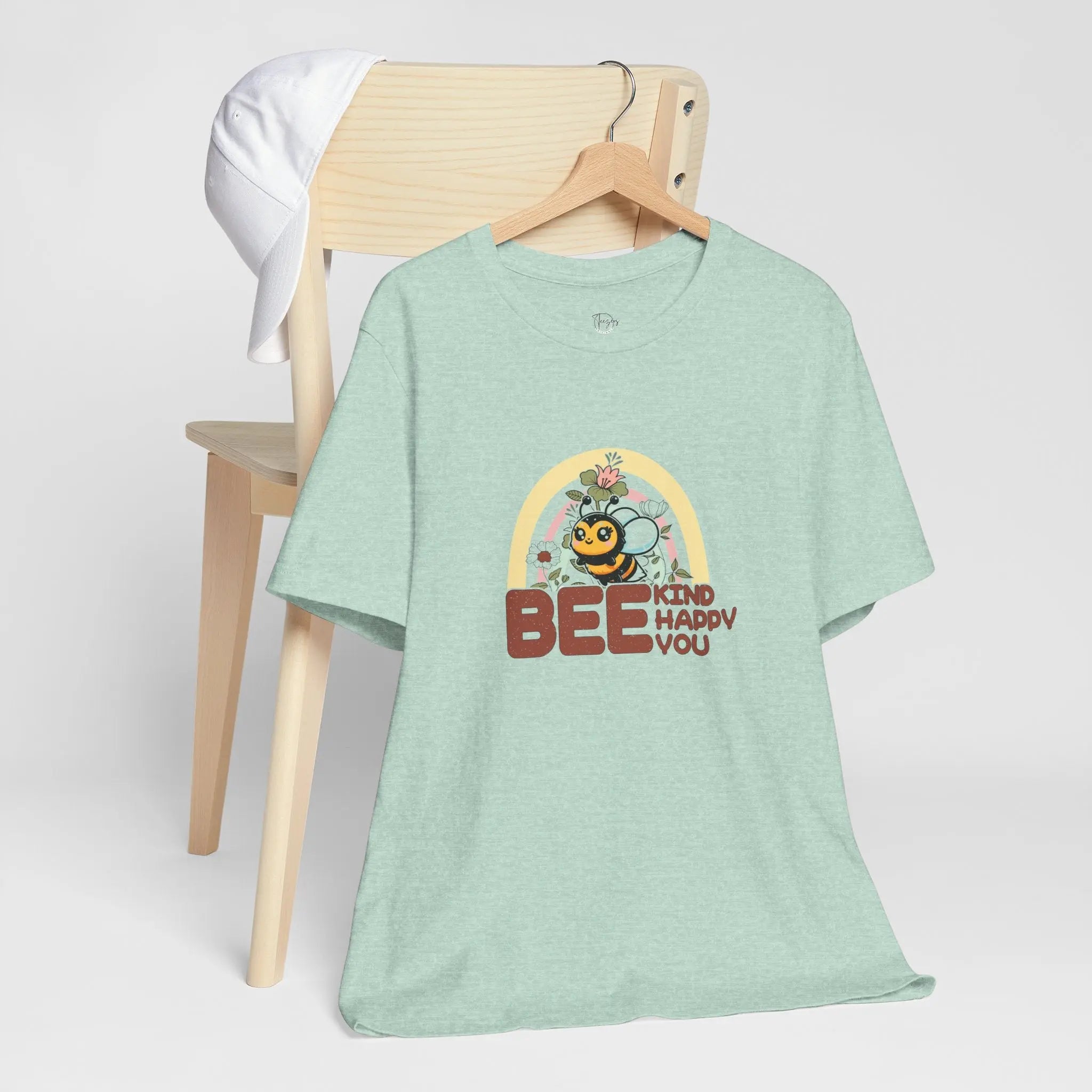 Bee Kind Bee Happy Bee You Unisex T-Shirt - Teezers