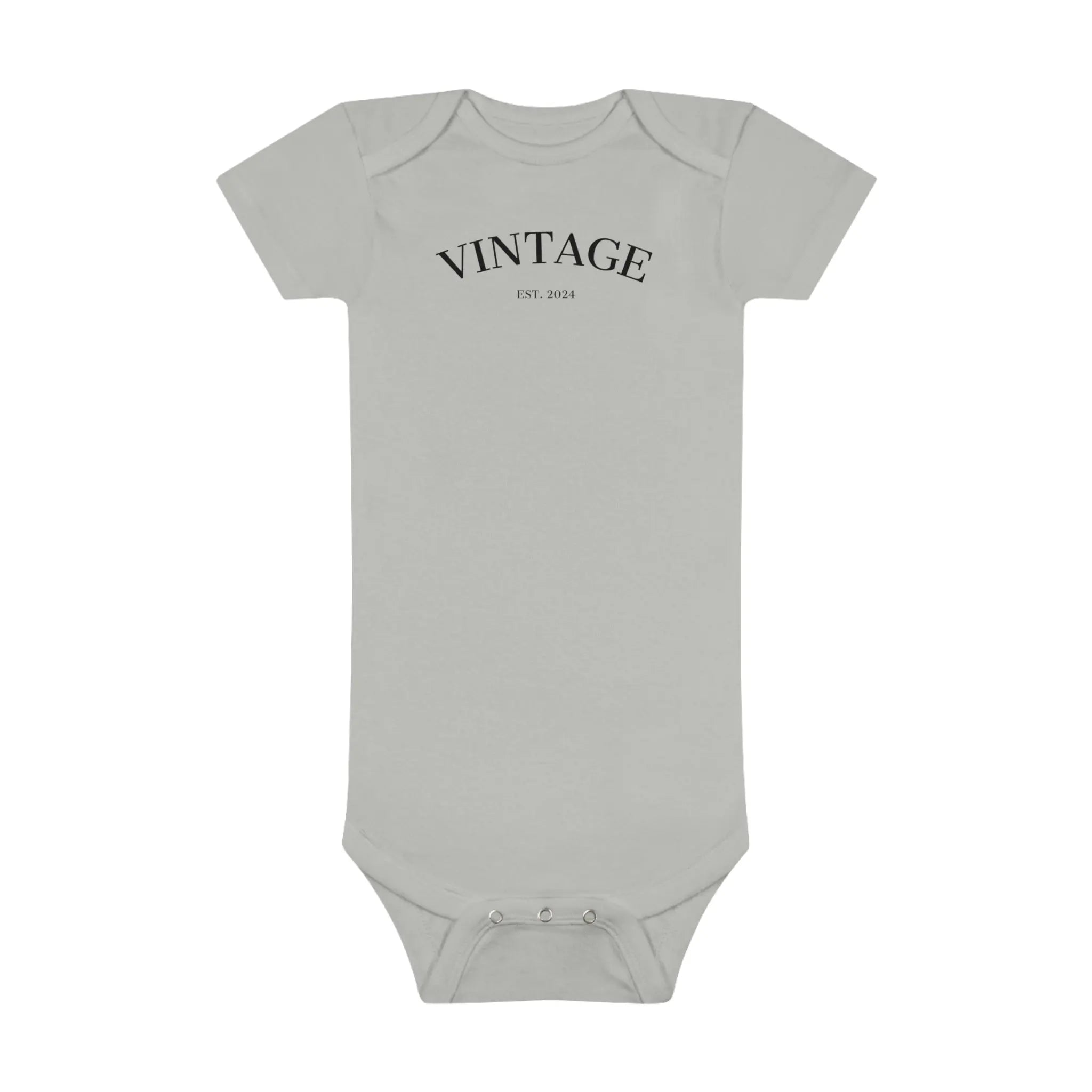 Baby Short Sleeve Onesie® Vintage EST 2024 - Teezers
