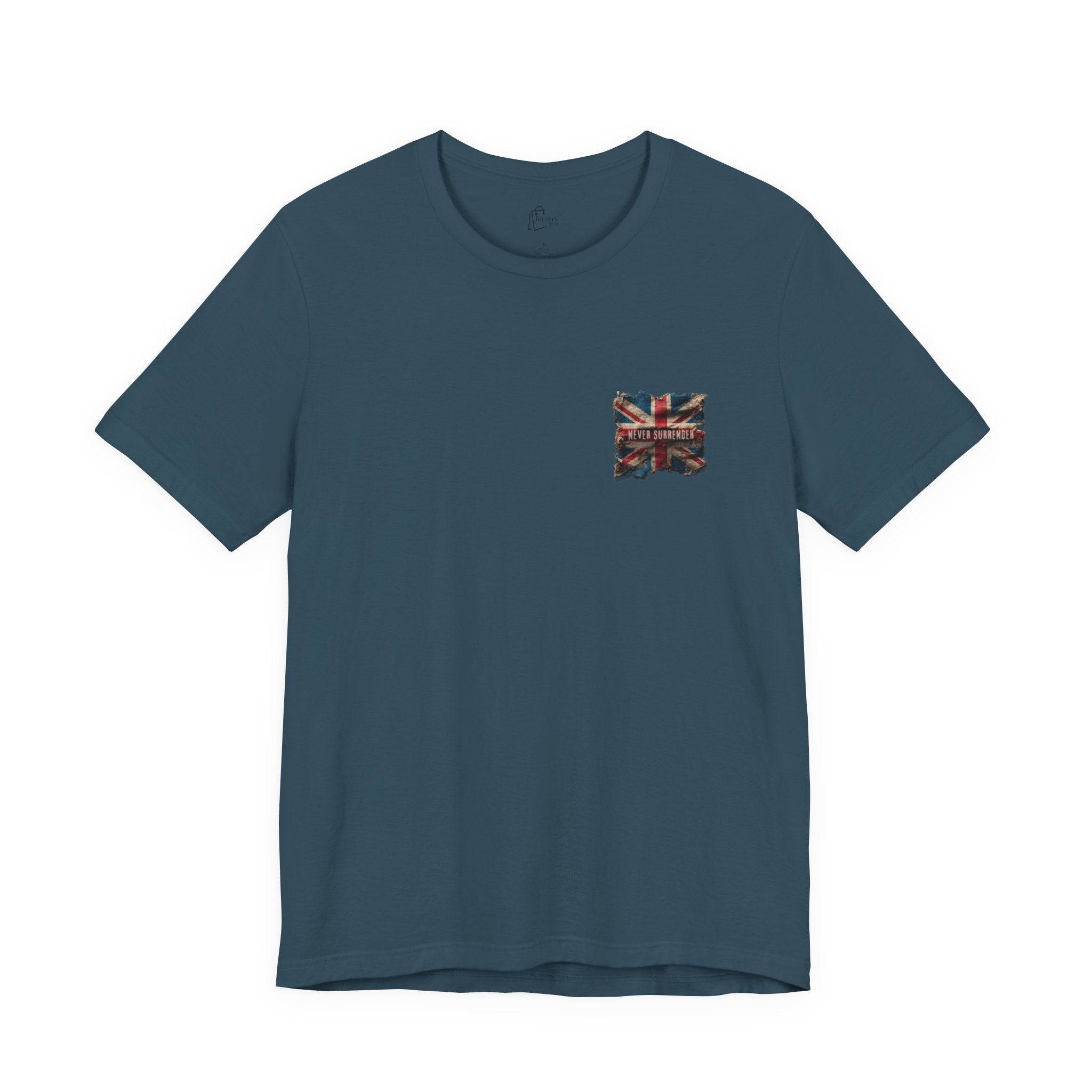 "First we were an empire ruled by an emperor then... Never Surrender" Inspirational Unisex T-Shirt For British – Stand Proud, Stand Strong, Stand Independent