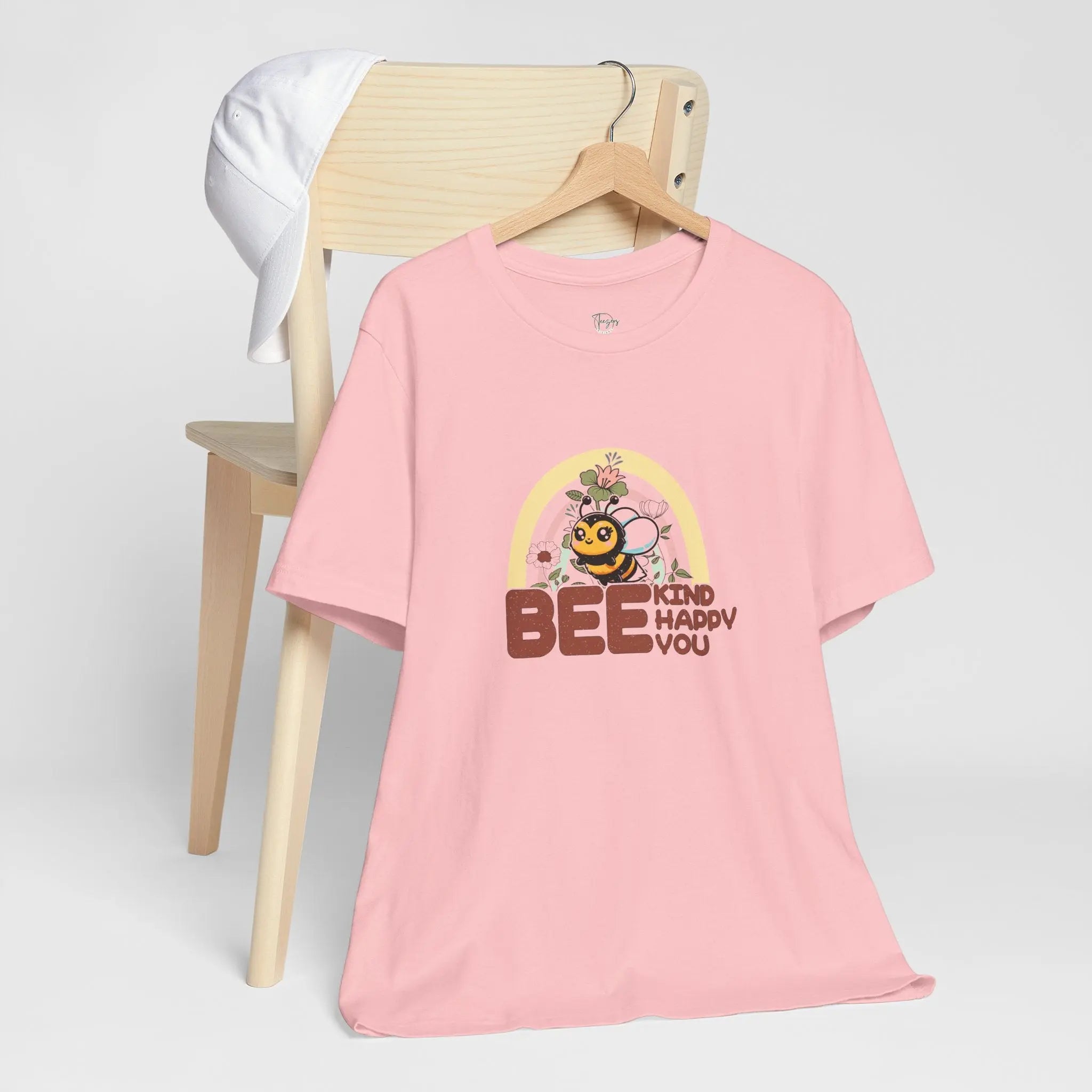 Bee Kind Bee Happy Bee You Unisex T-Shirt - Teezers