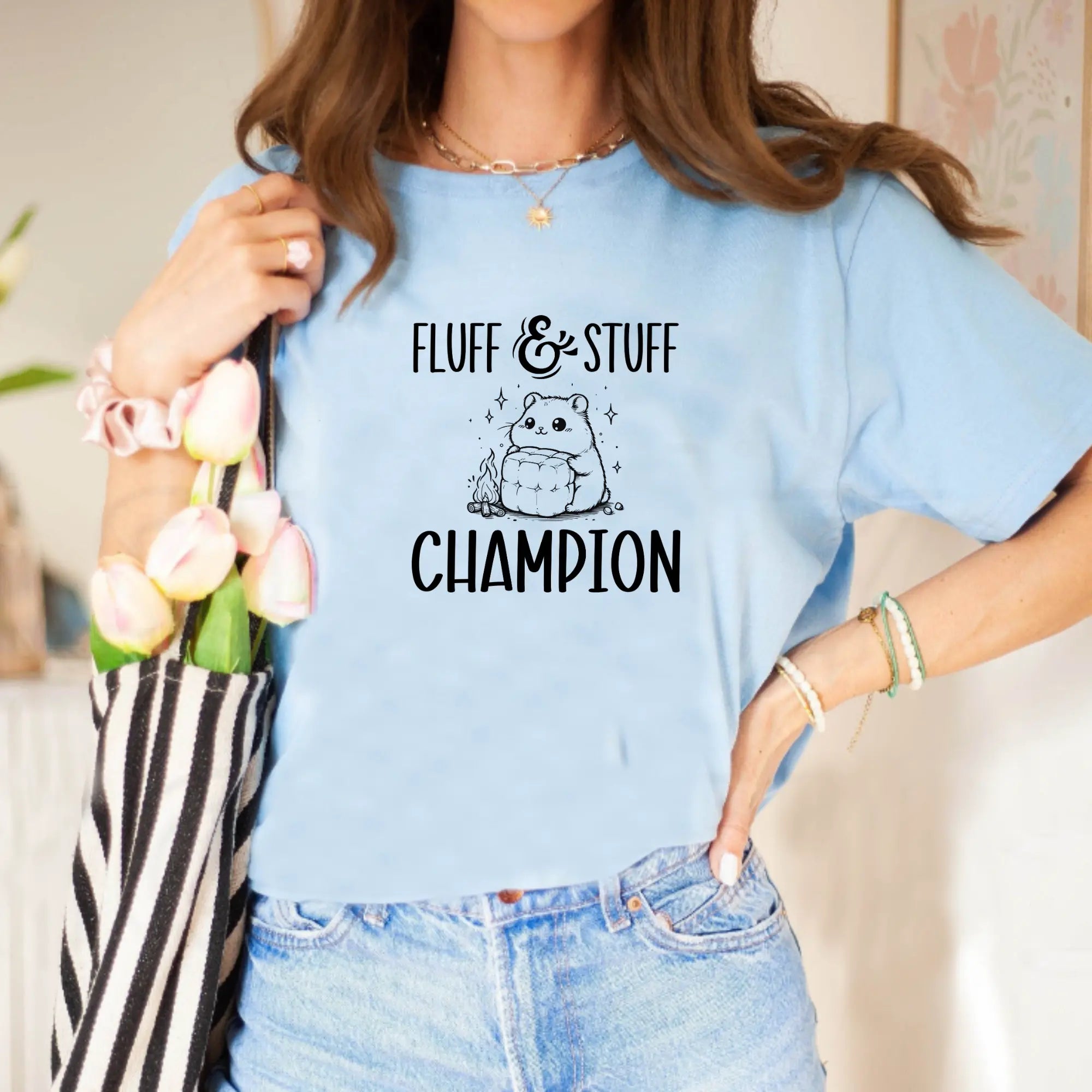 Fluff & Stuff Champion Unisex T-Shirt - Teezers
