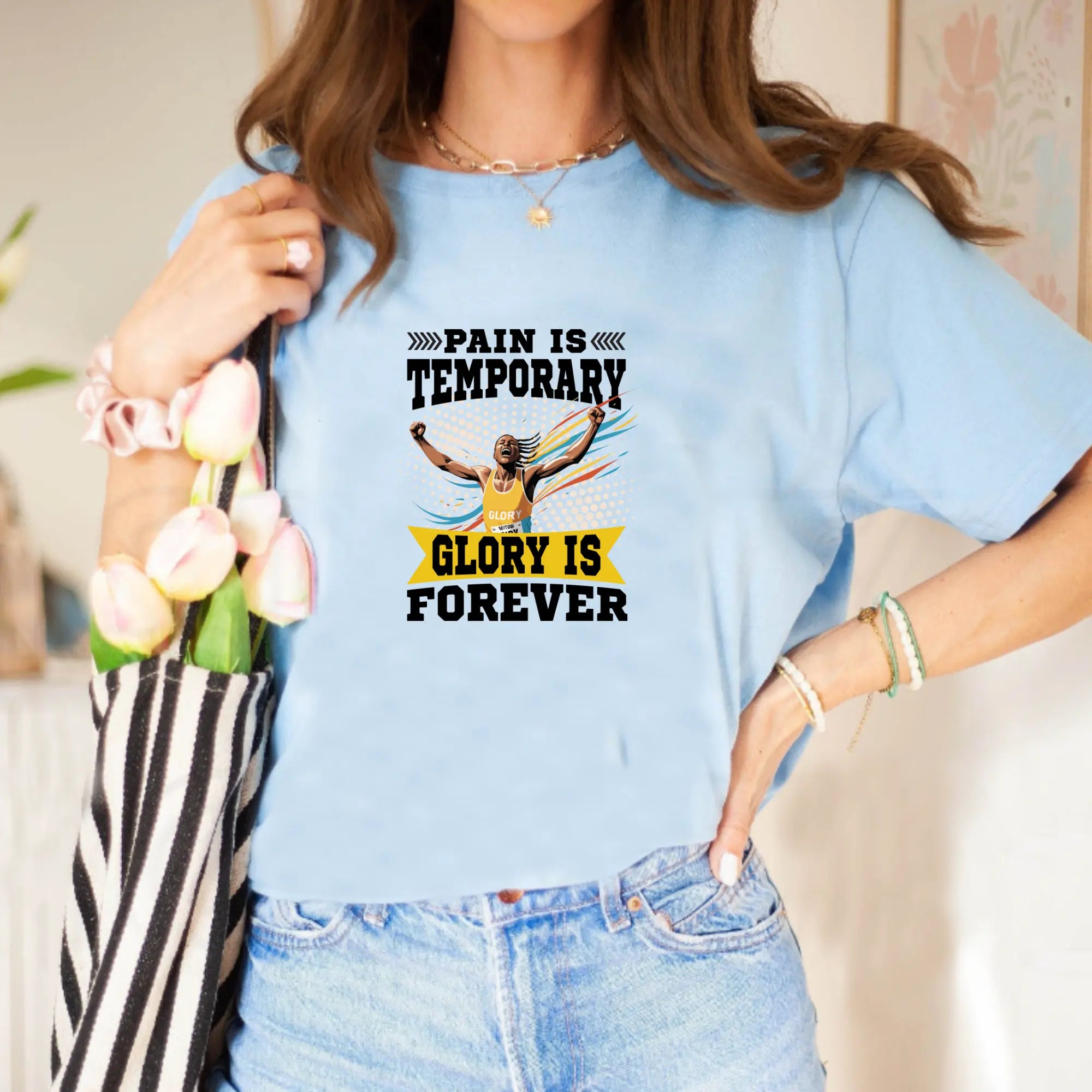 Pain is Temporary, Glory is Forever Unisex T-Shirt - Teezers