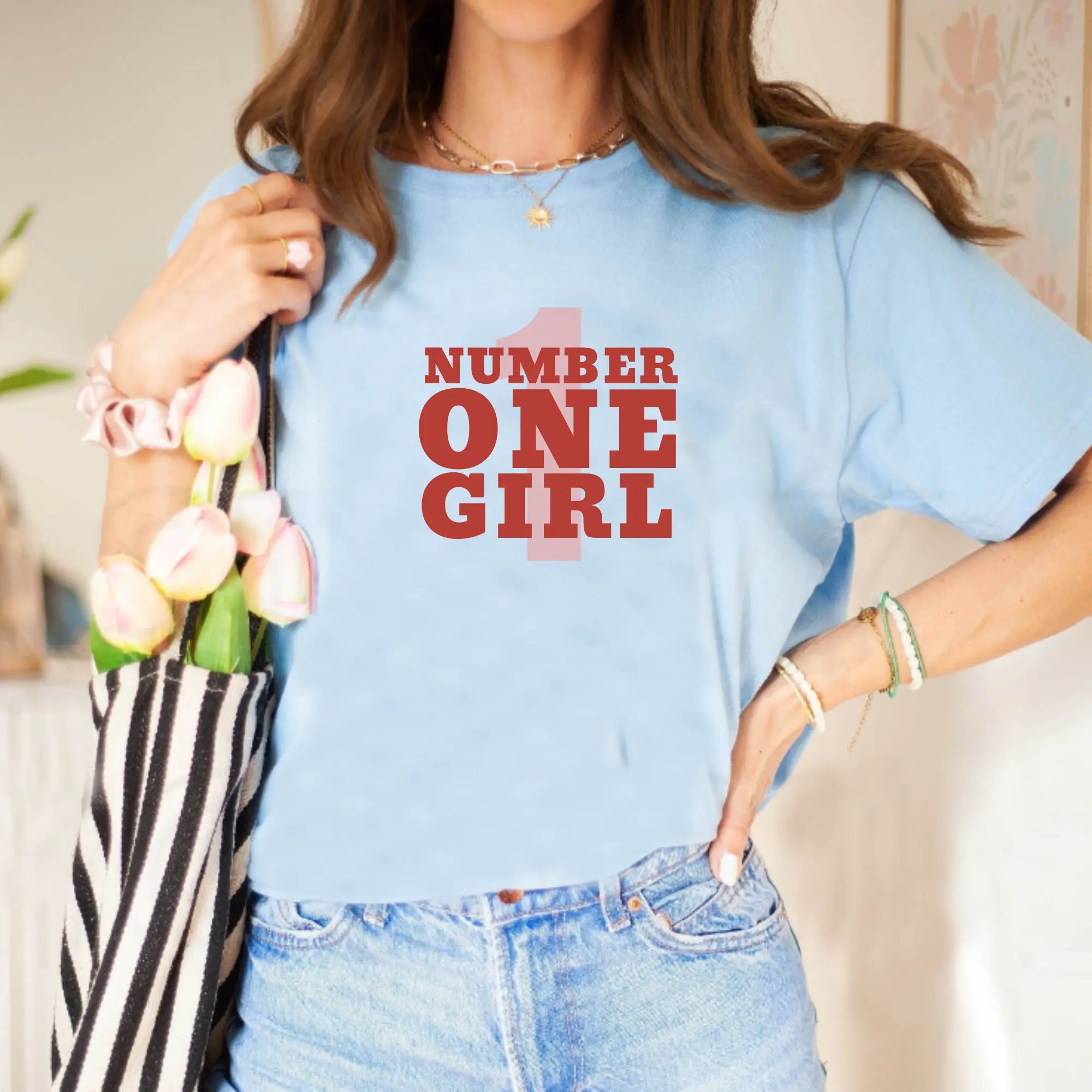 Number One Girl Tshirt - Teezers