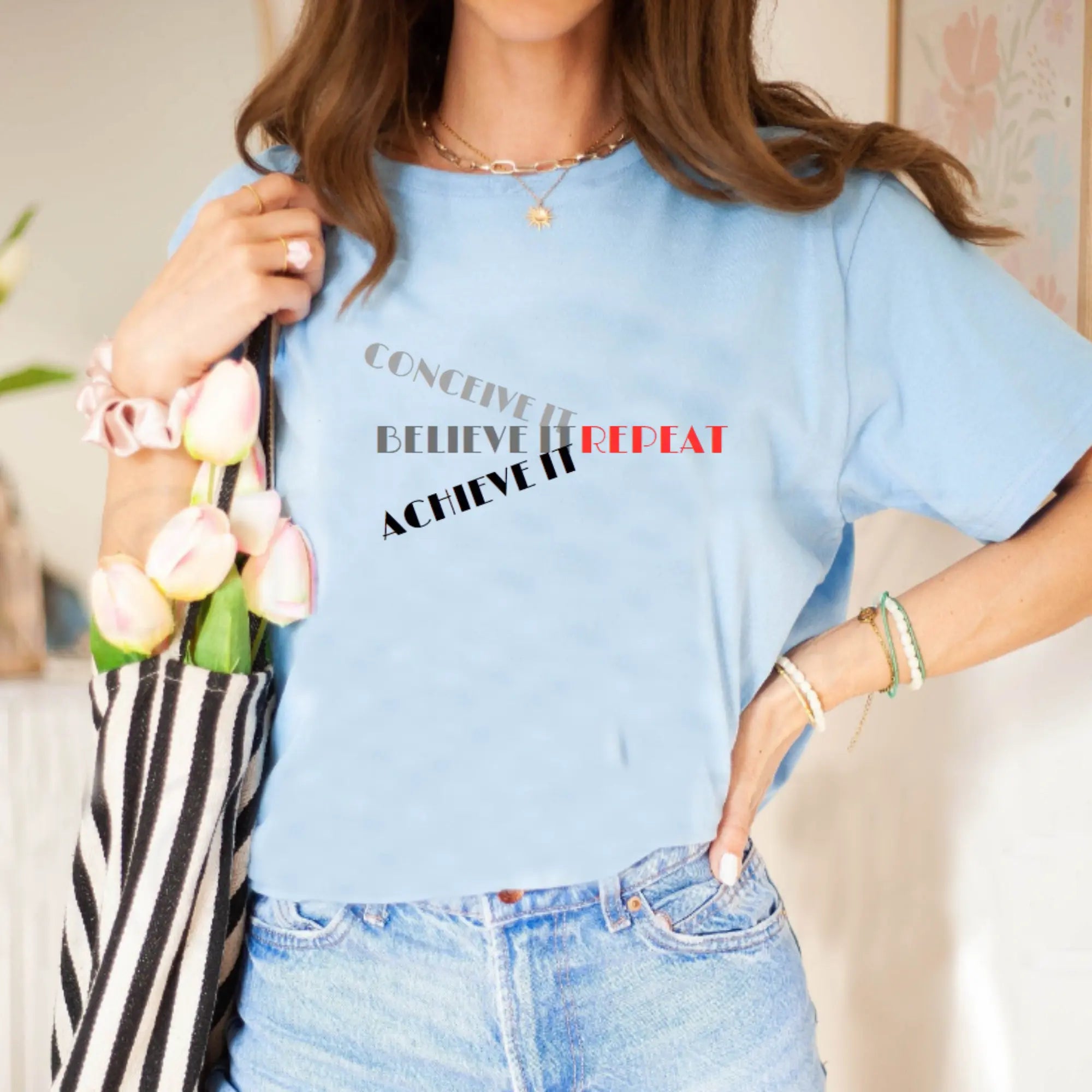 Conceive Believe Achieve Repeat Printify