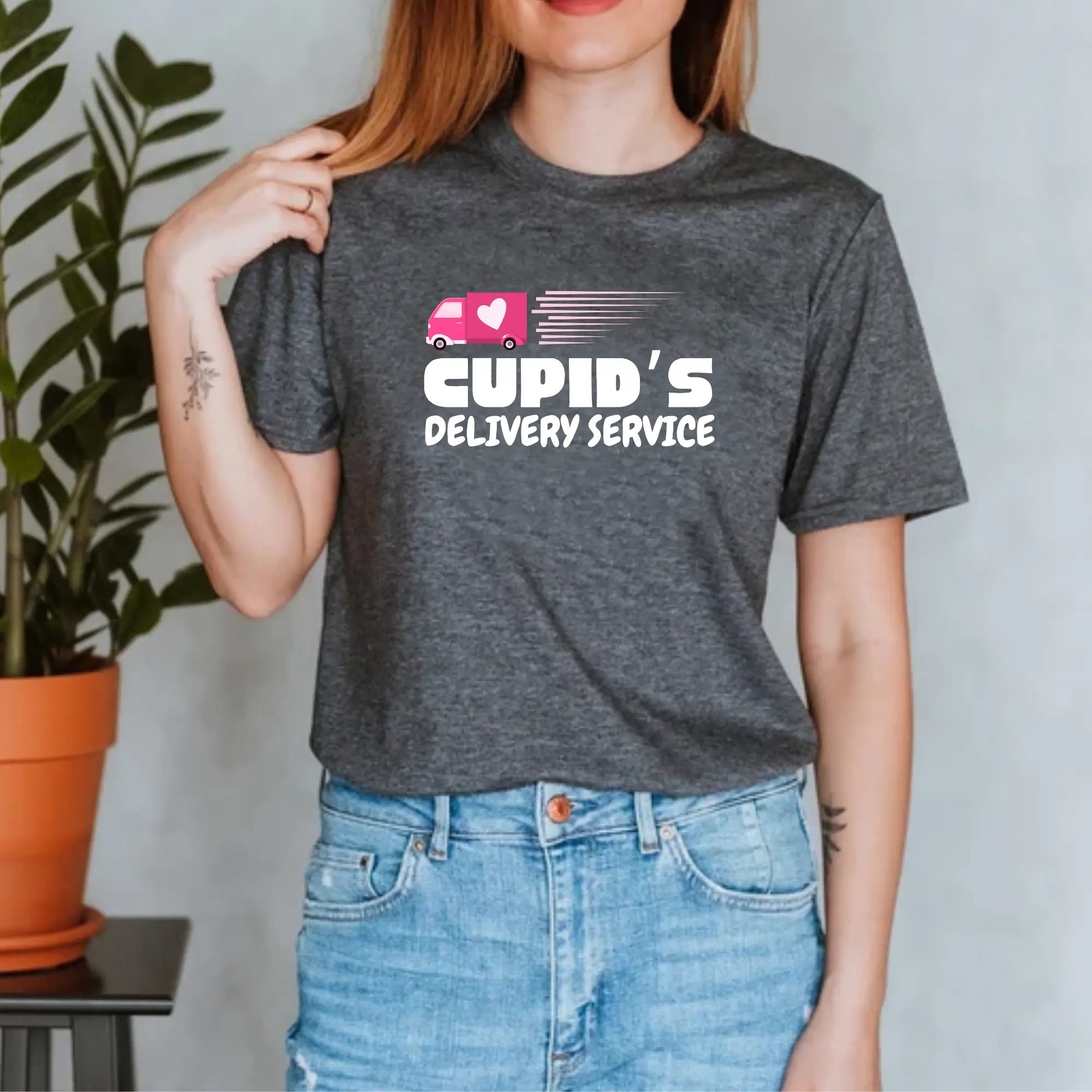 Cupid’s Delivery Service Unisex T-shirt - Teezers
