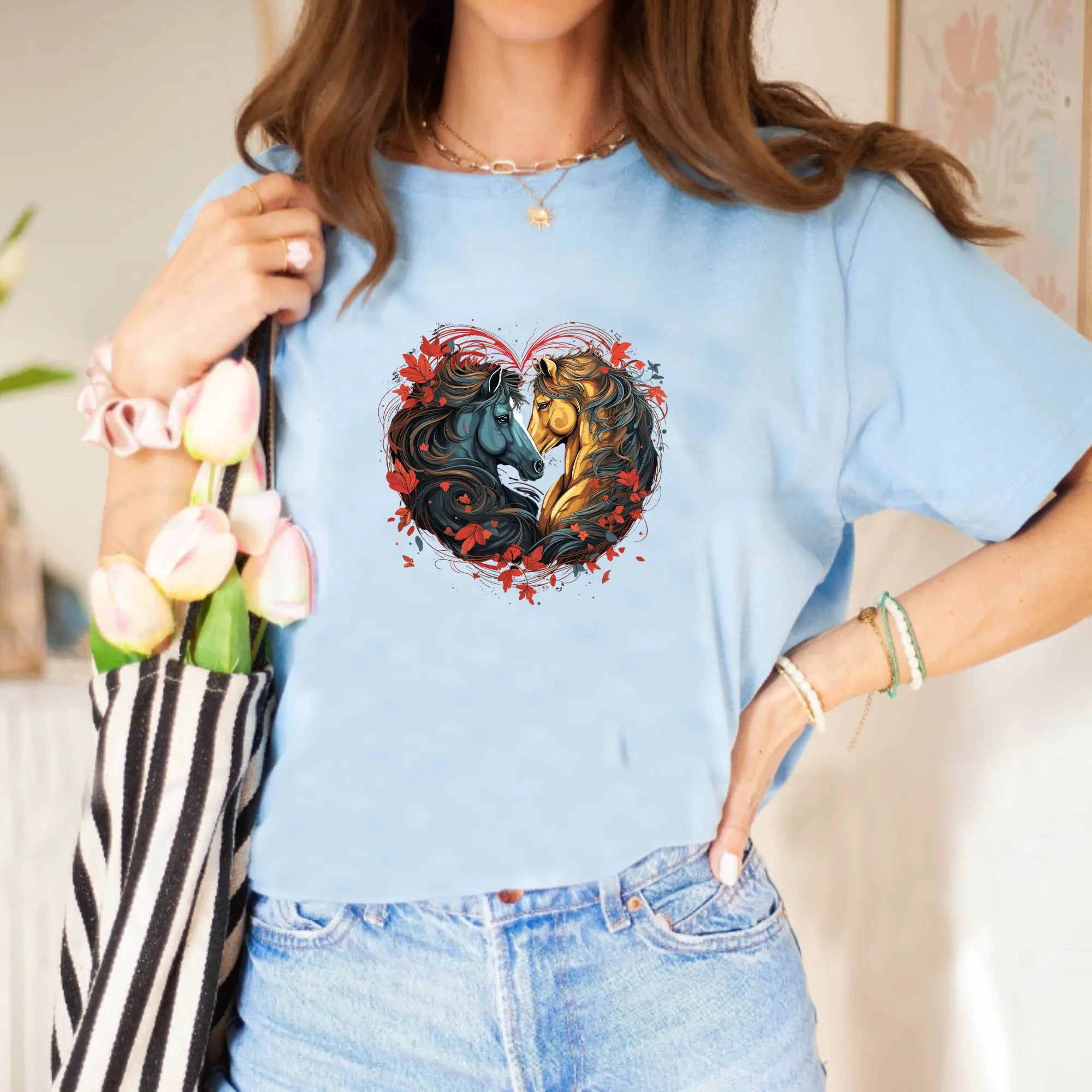 Horse Love Unisex T-Shirt - Teezers
