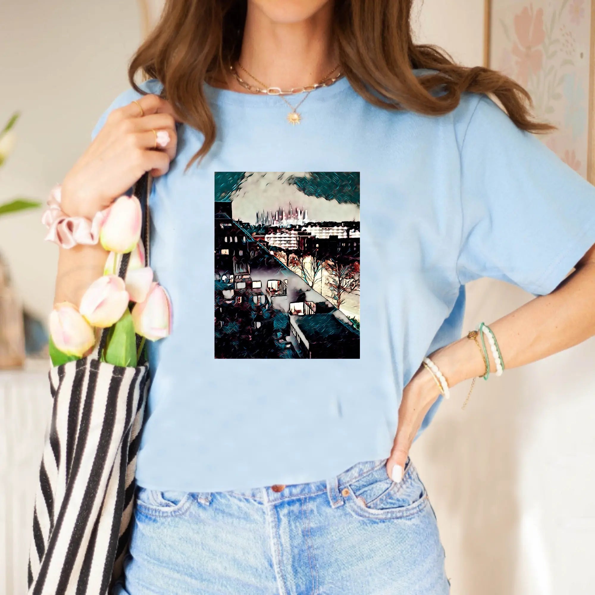 City Nights Unisex T-Shirt - Teezers
