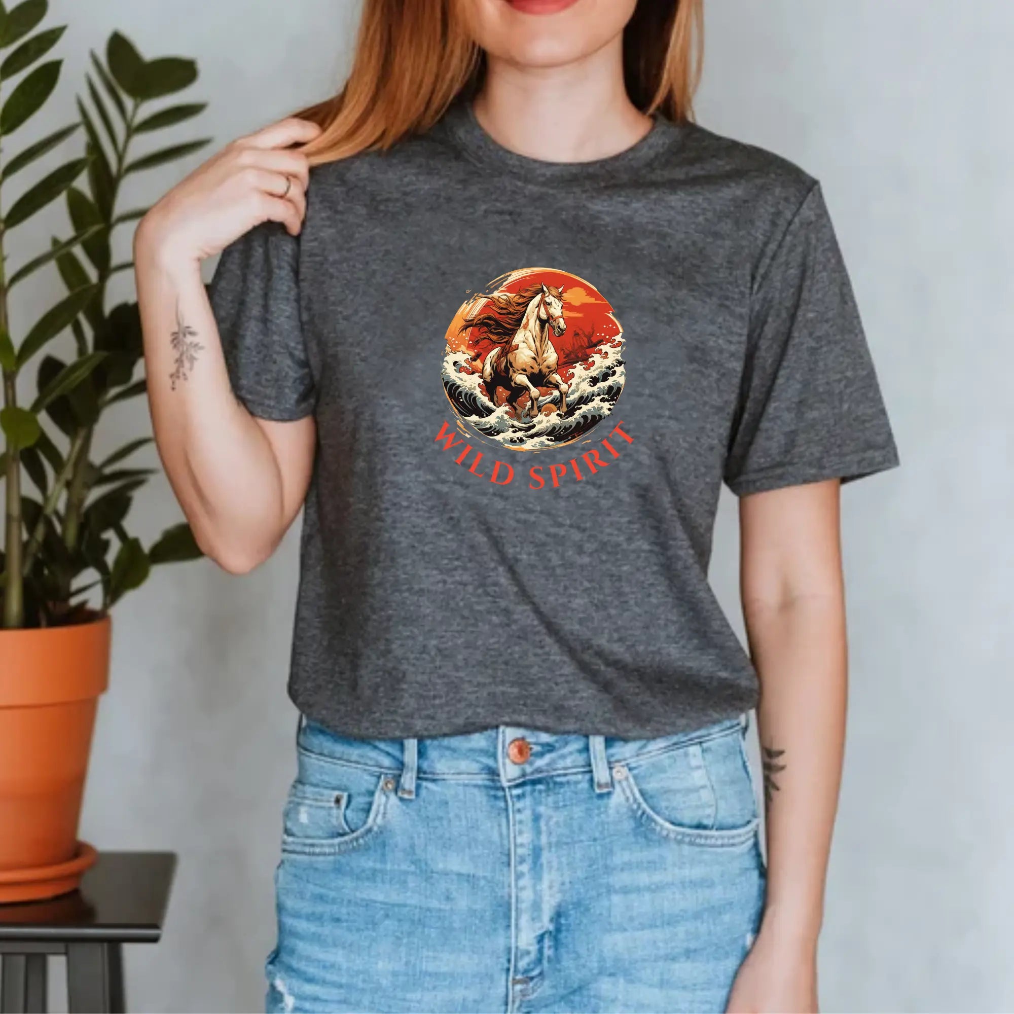 Wild Spirit Graphic Unisex T-Shirt Printify