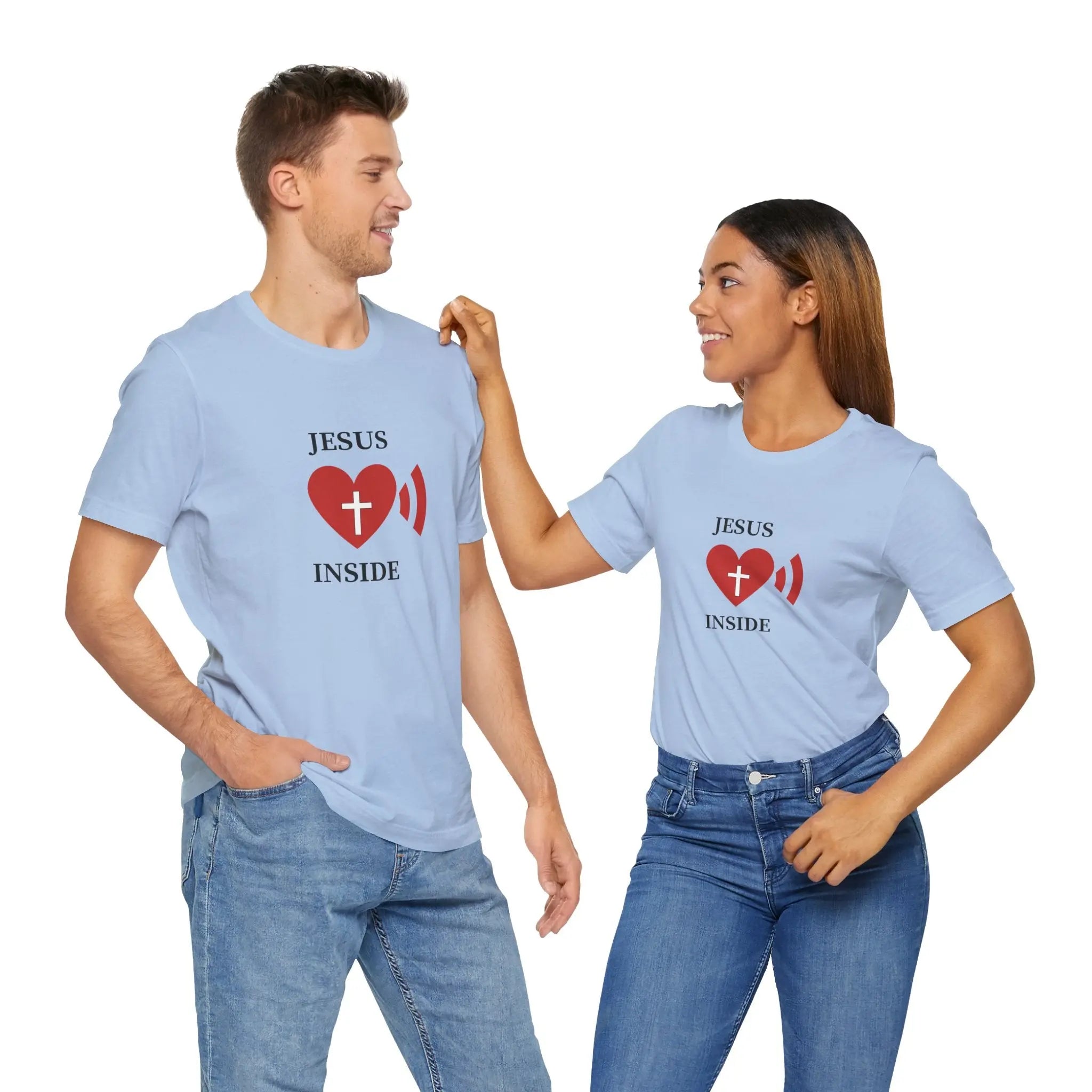 Jesus Inside Unisex Tshirt - Teezers