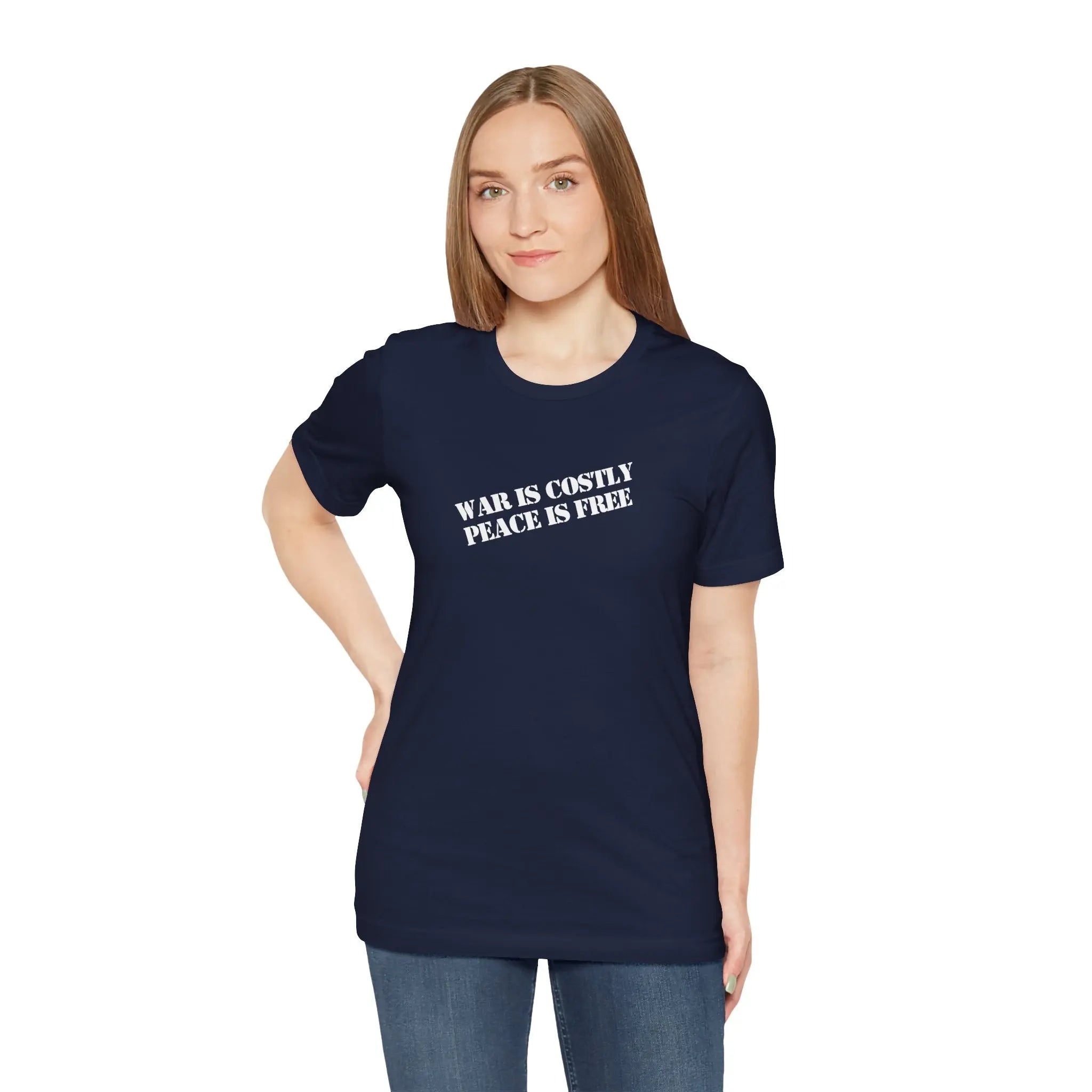 Price of Peace Unisex T-Shirt | Best Anti-War T-Shirt Gift For Him & Her | Teezers Apparel - Teezers