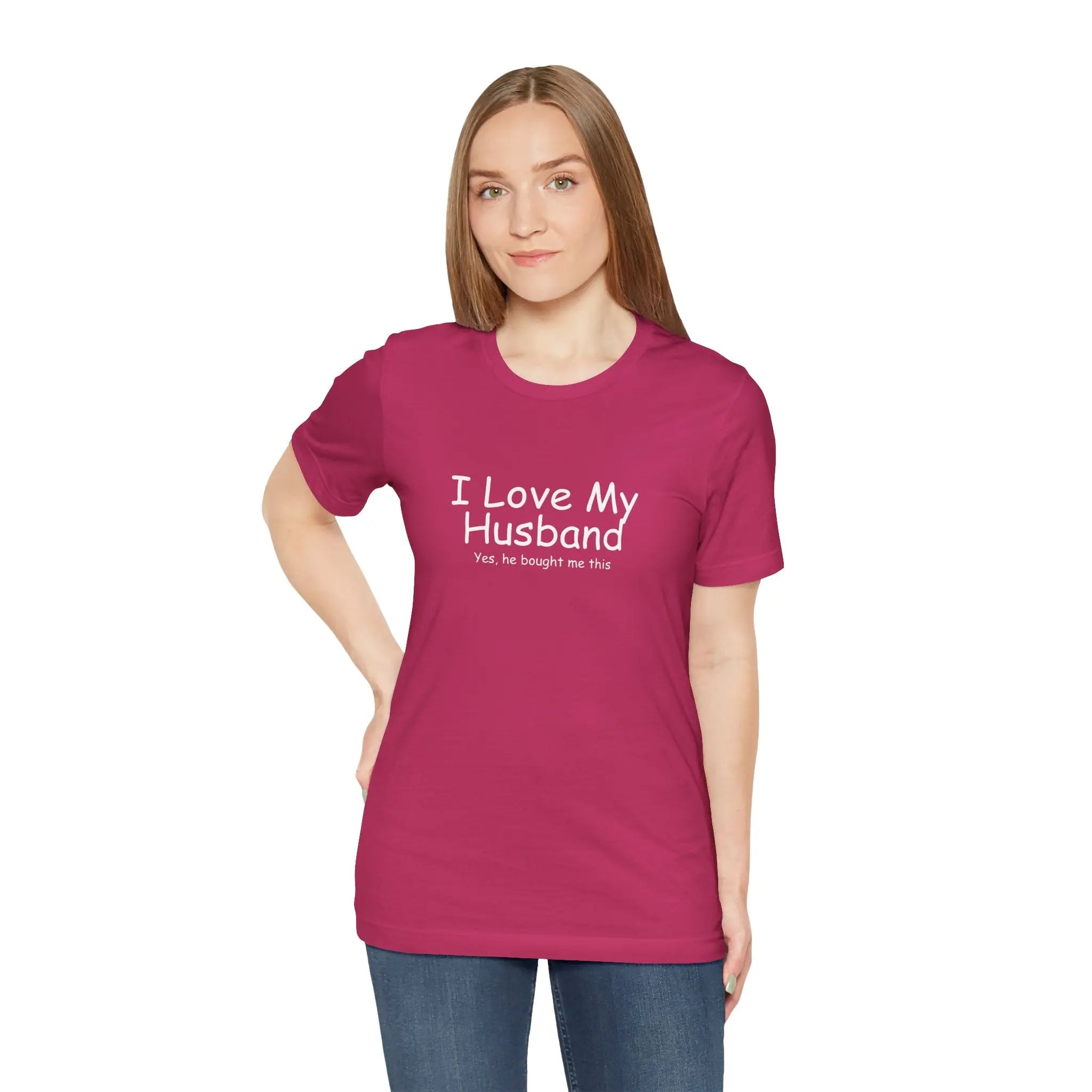I Love My Husband Women Tshirt - Teezers