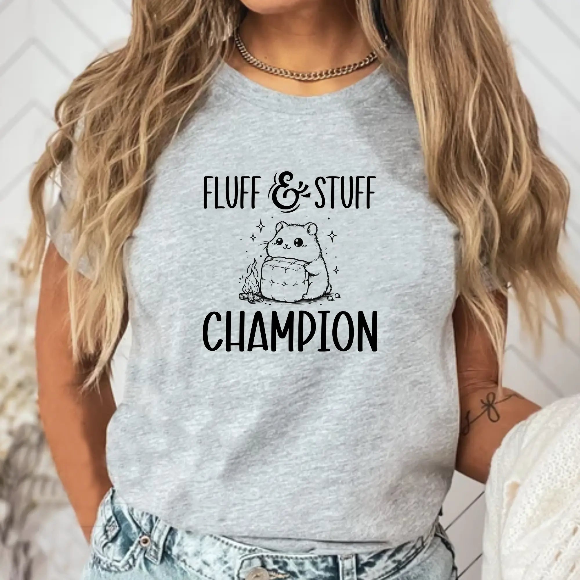 Fluff & Stuff Champion Unisex T-Shirt - Teezers