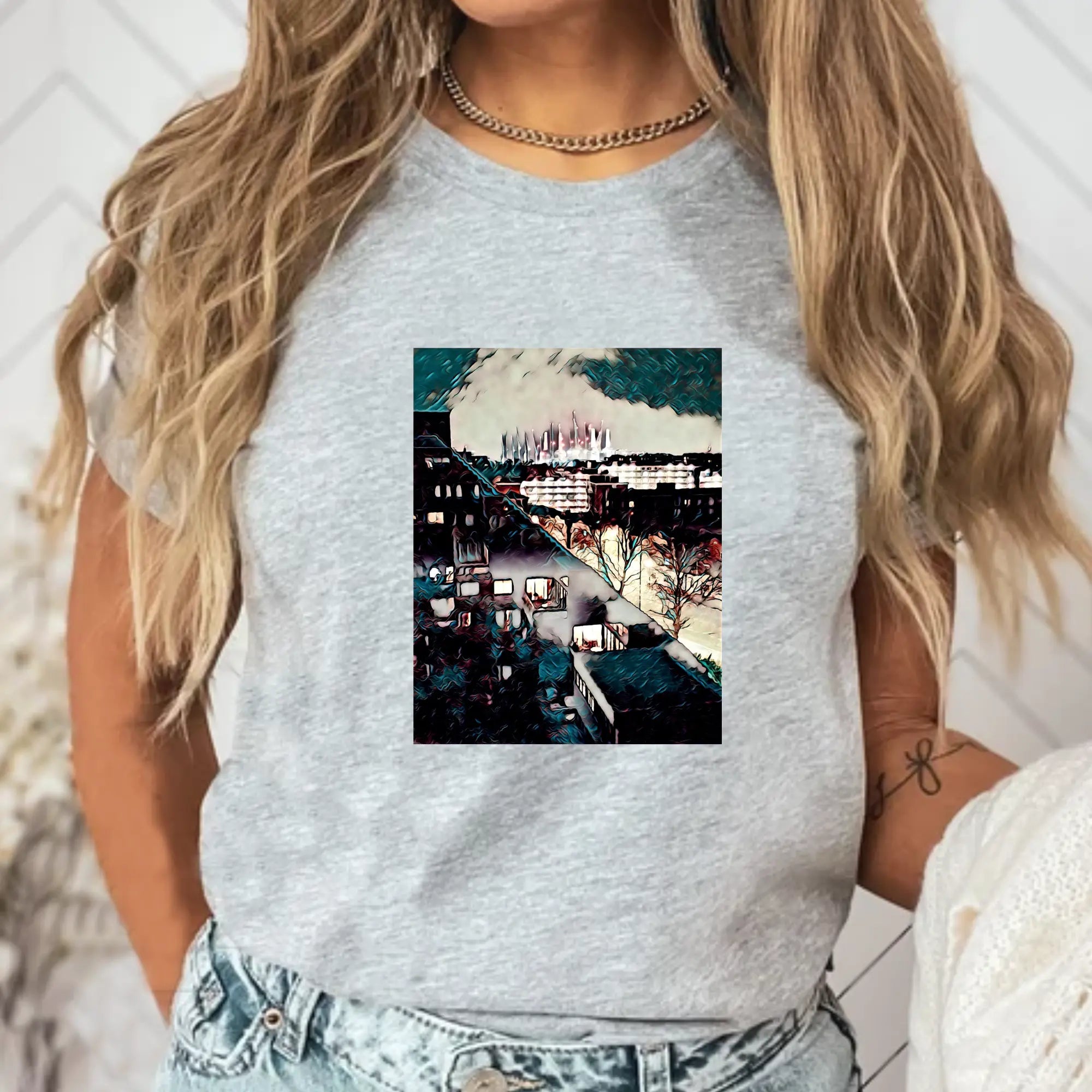 City Nights Unisex T-Shirt - Teezers
