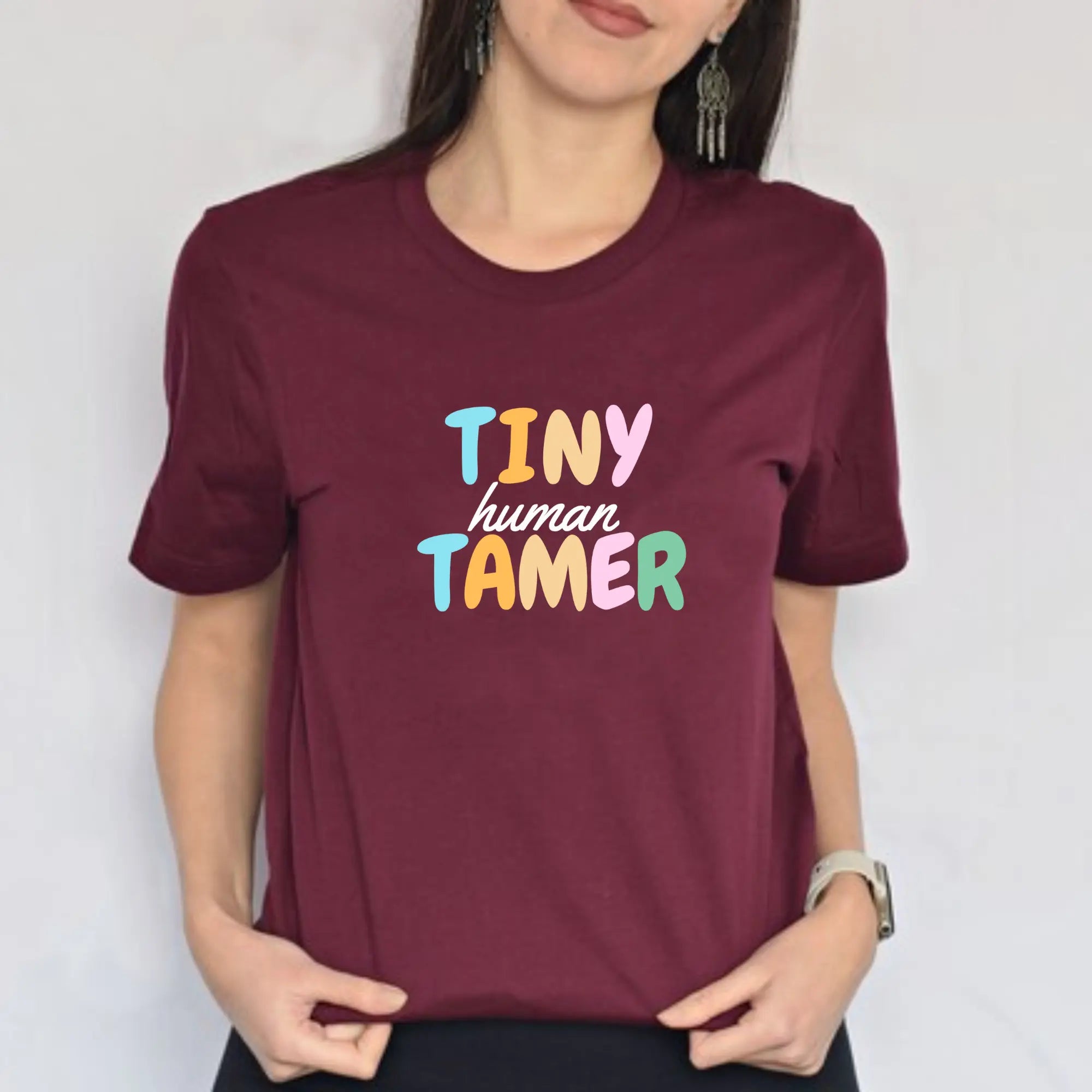 Tiny Human Tamer Unisex T-Shirt - Teezers