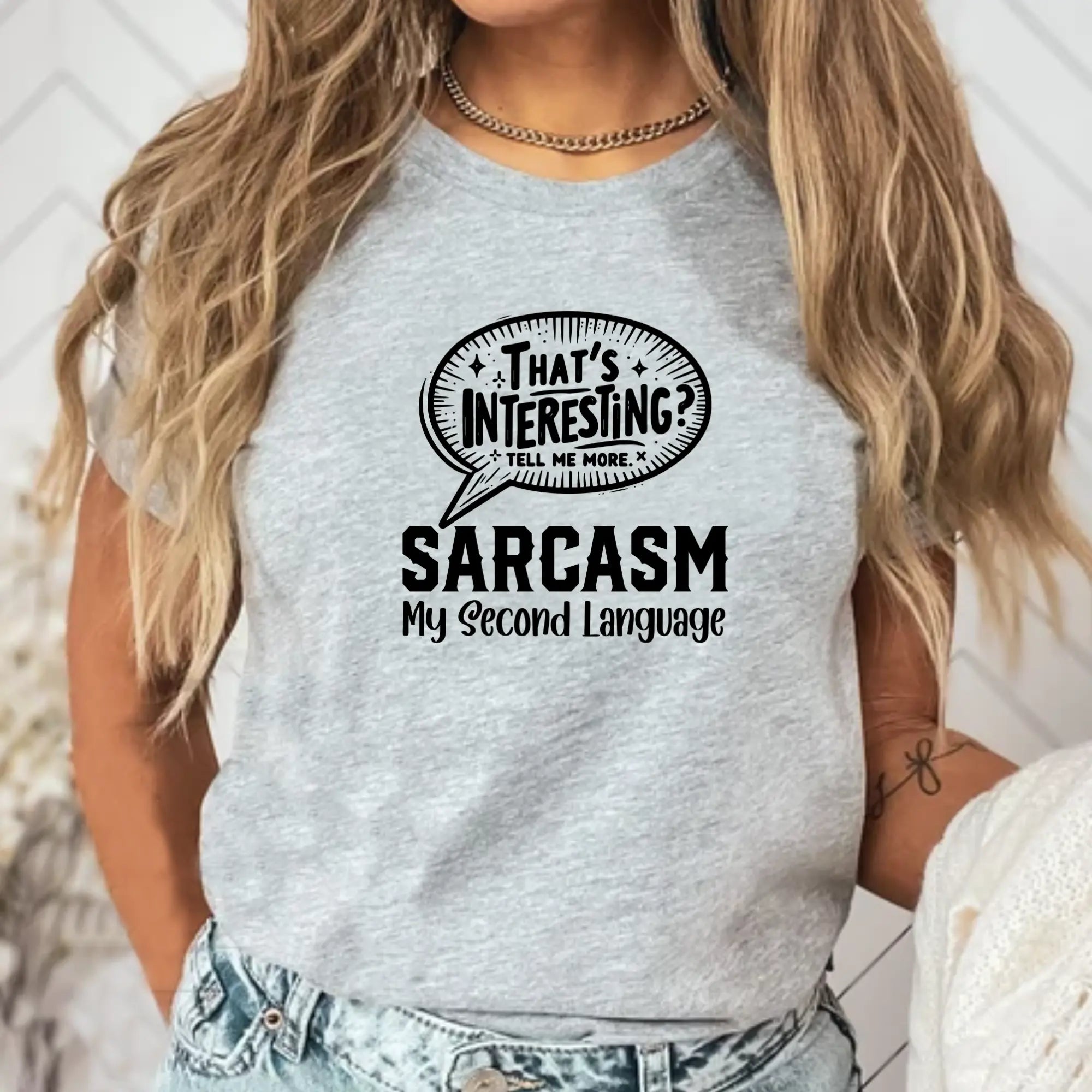 That's Interesting Tell Me More Unisex Tshirt - Teezers