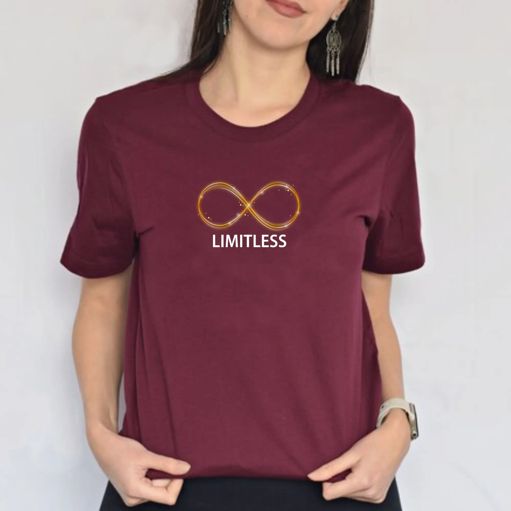 Limitless Unisex T-Shirt | Best Motivational T‑shirt for Achievers | Teezers Apparel - Teezers