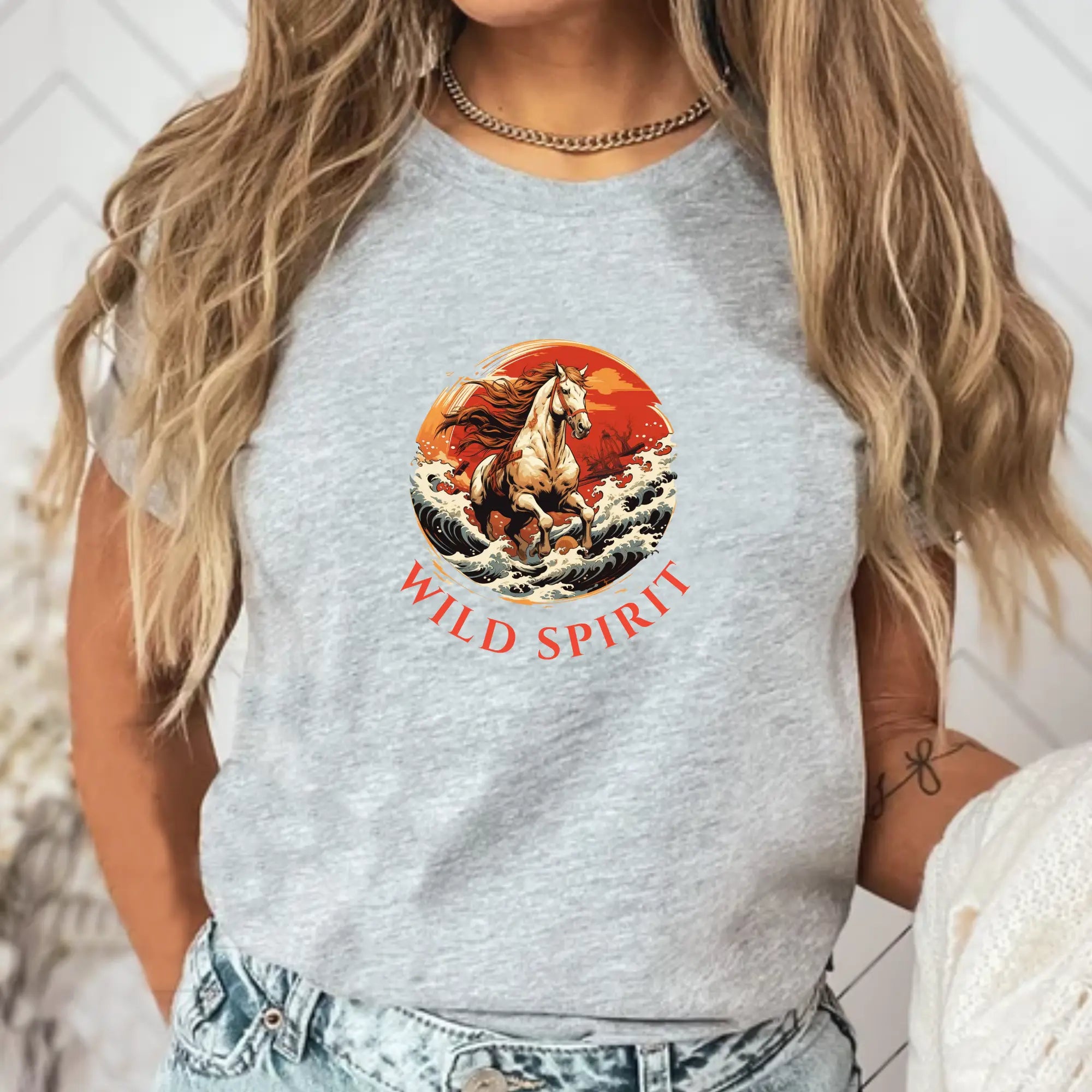 Wild Spirit Graphic Unisex T-Shirt Printify