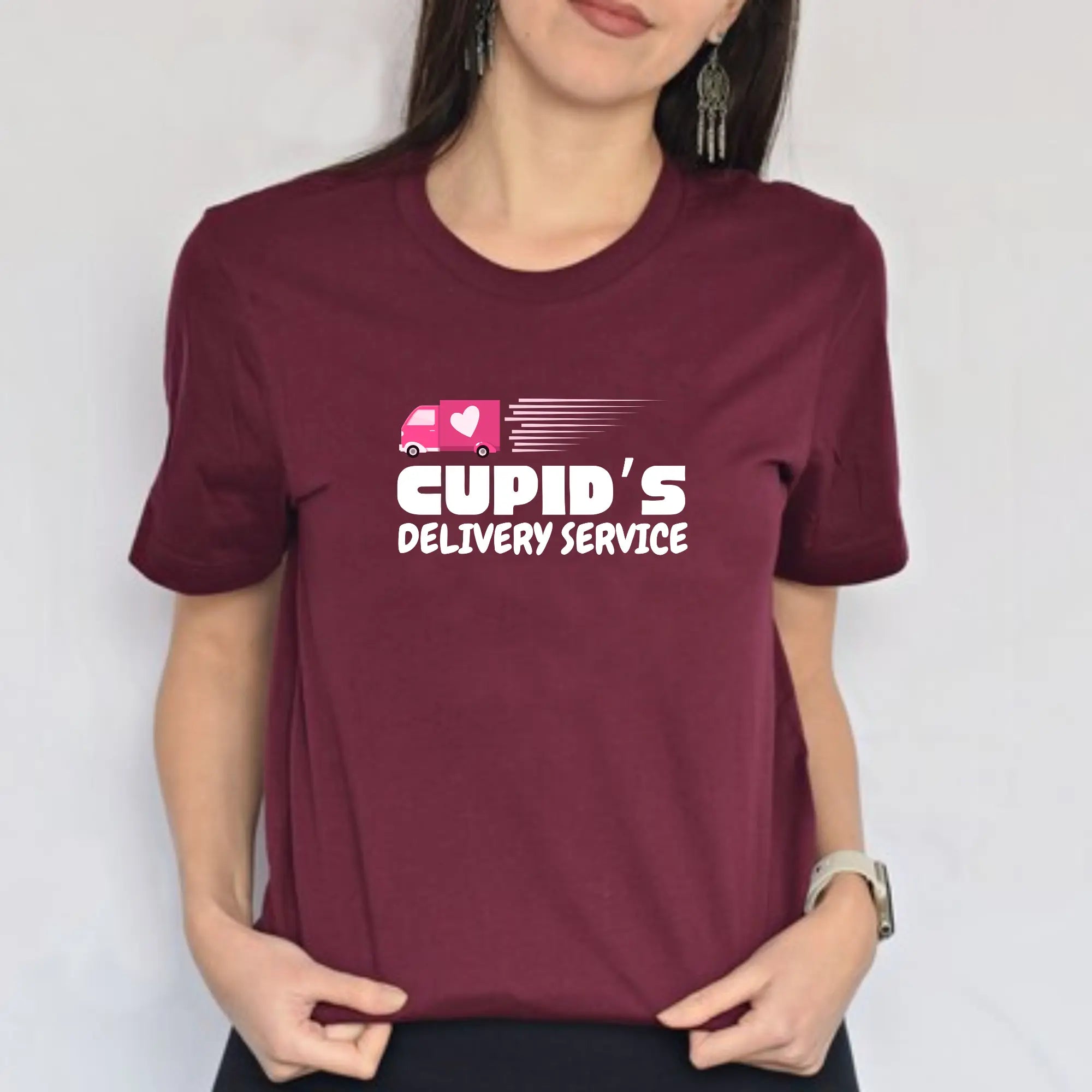 Cupid’s Delivery Service Unisex T-shirt - Teezers