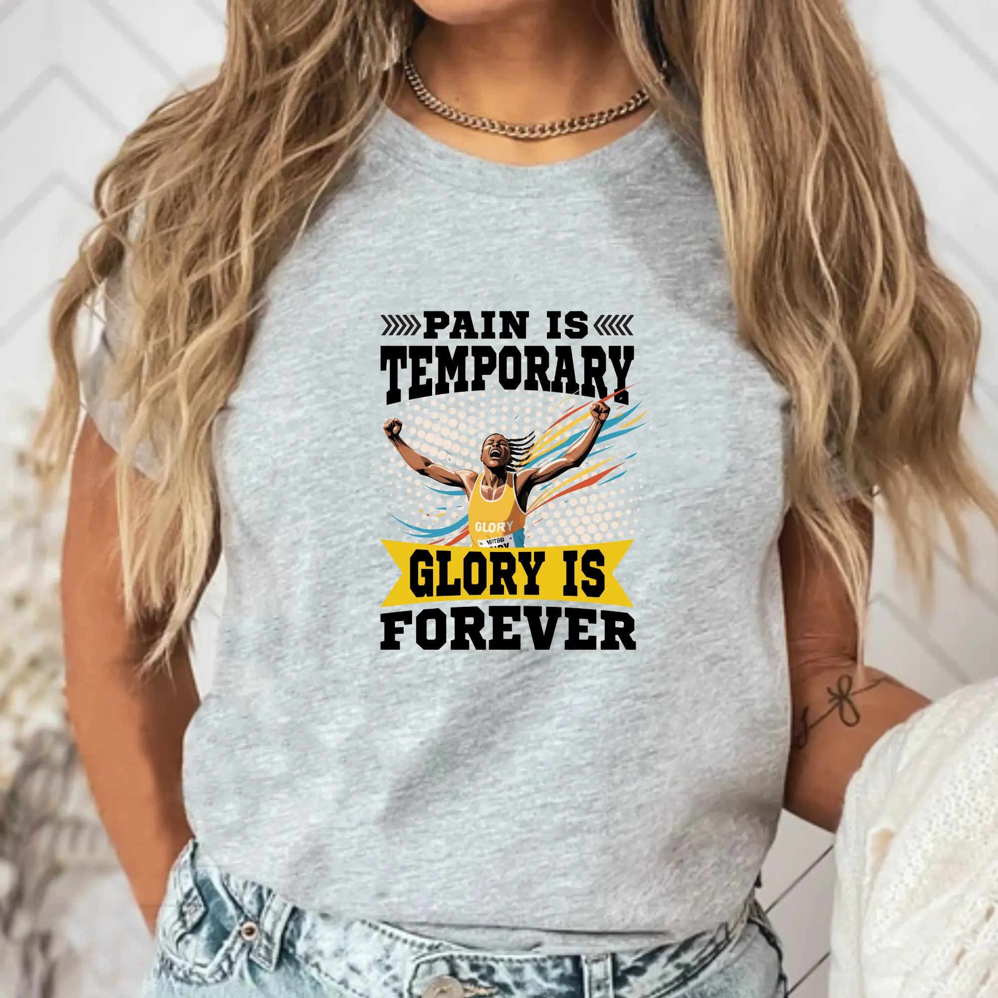 Pain is Temporary, Glory is Forever Unisex T-Shirt - Teezers