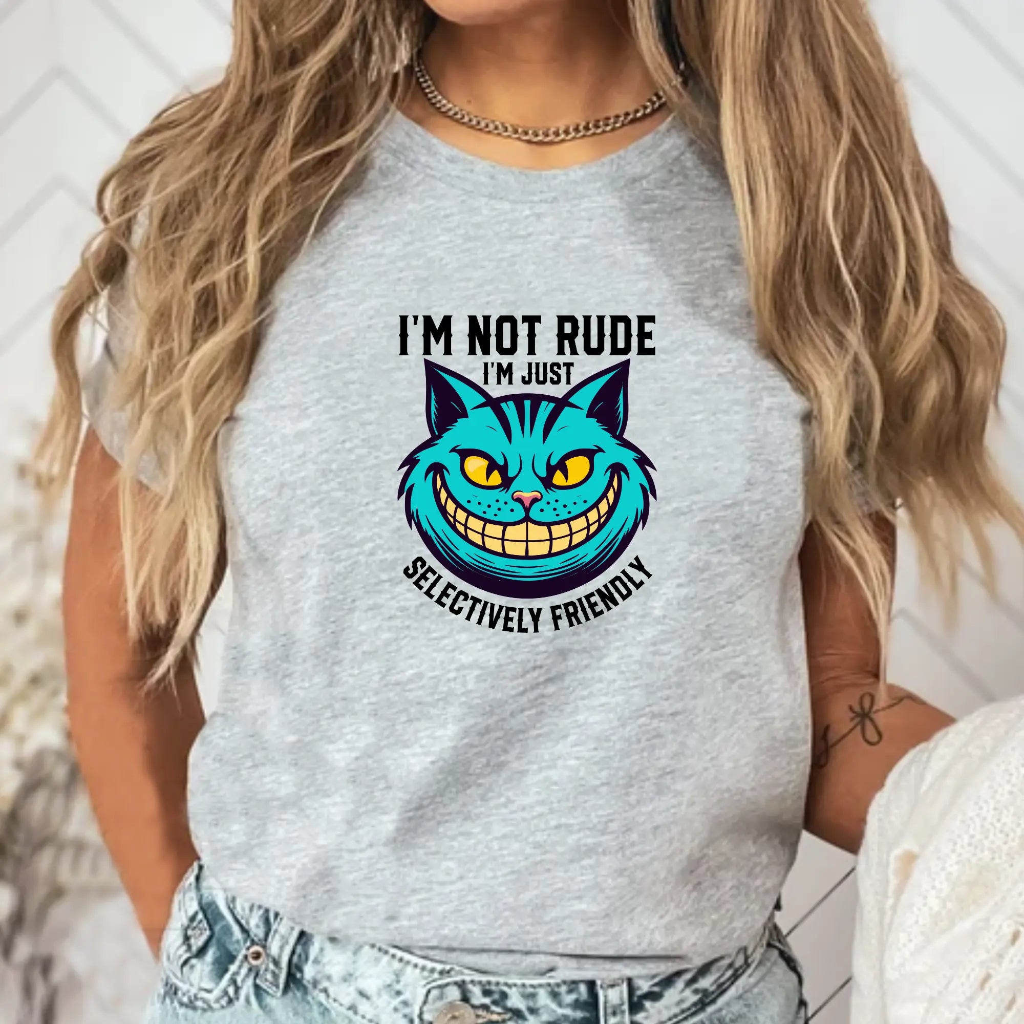 I'm Not Rude, I'm Just Selectively Rude Unisex T-Shirt - Teezers