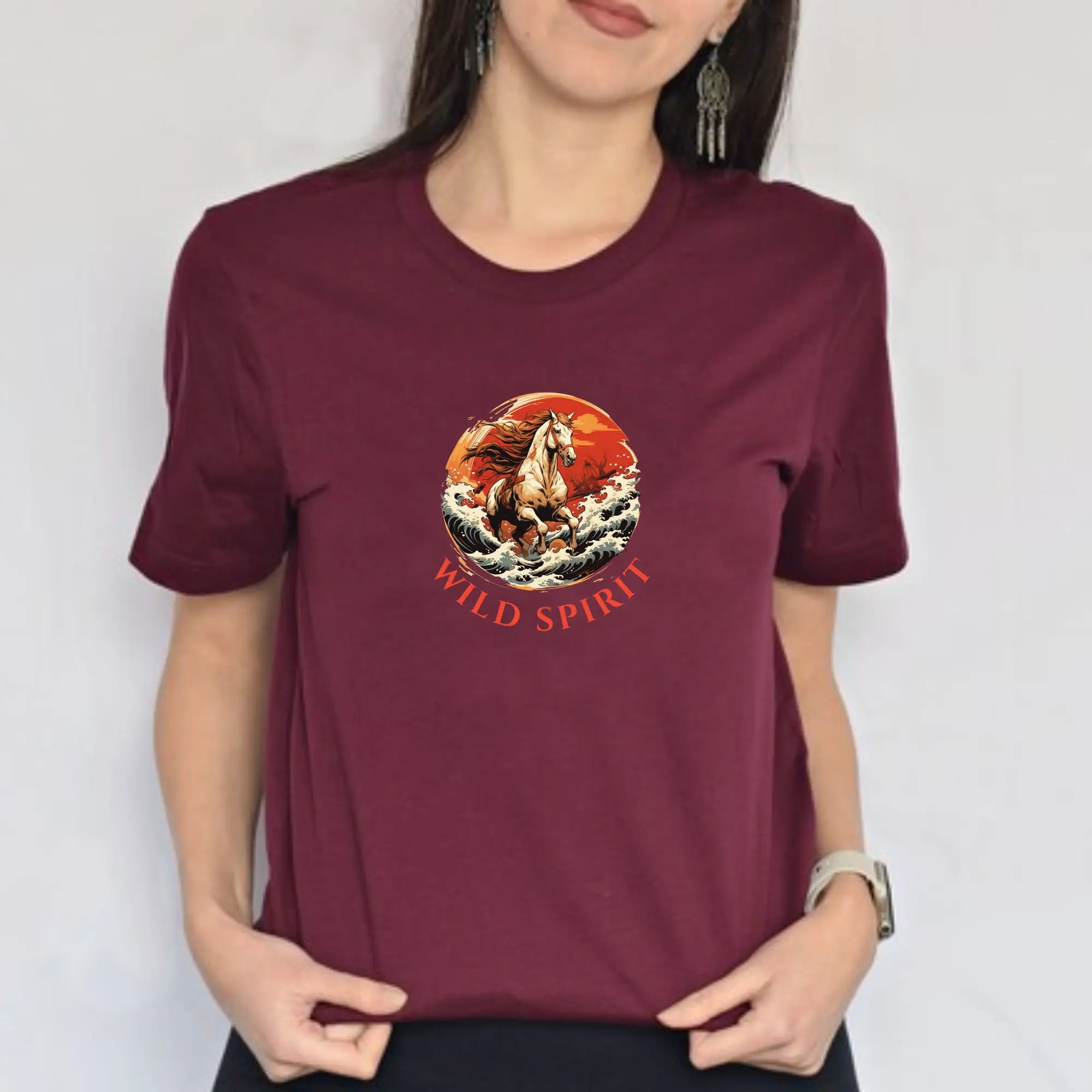 Wild Spirit Graphic Unisex T-Shirt Printify