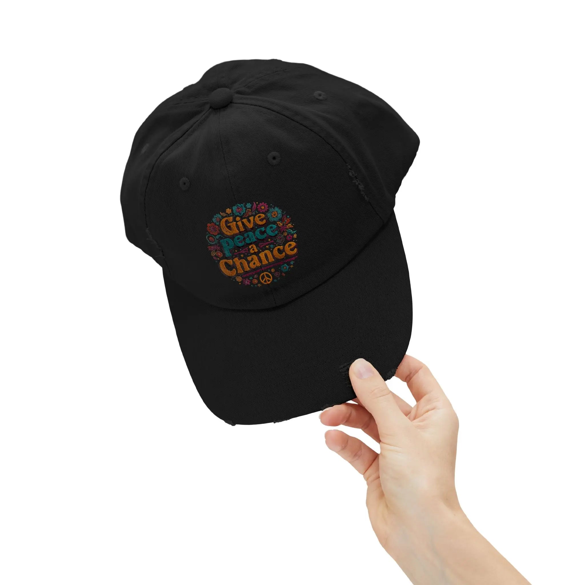 Give Peace A Chance Teezers Cap | Best Peace Protest Cap | Teezers Apparel - Teezers