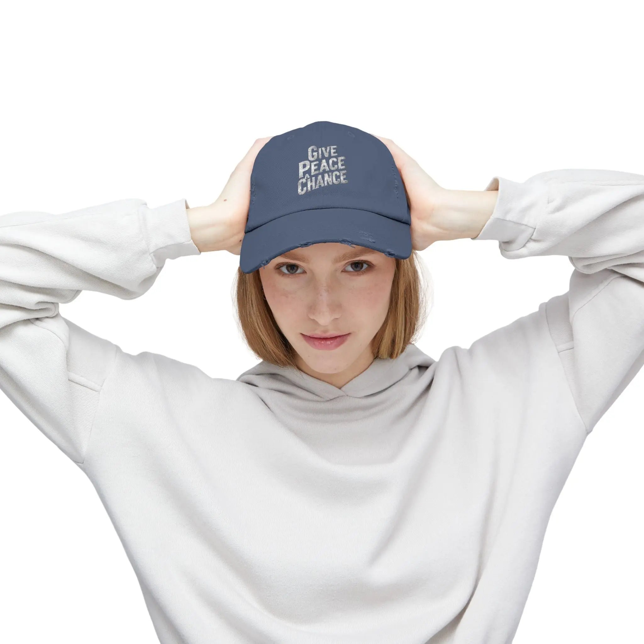Give Peace a Chance Teezers Cap | Best World Peace Cap | Teezers Apparel - Teezers