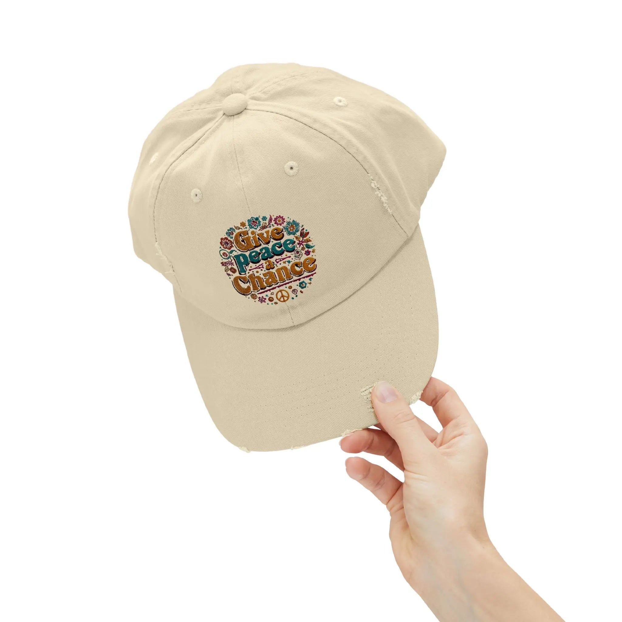 Give Peace A Chance Teezers Cap | Best Peace Protest Cap | Teezers Apparel - Teezers