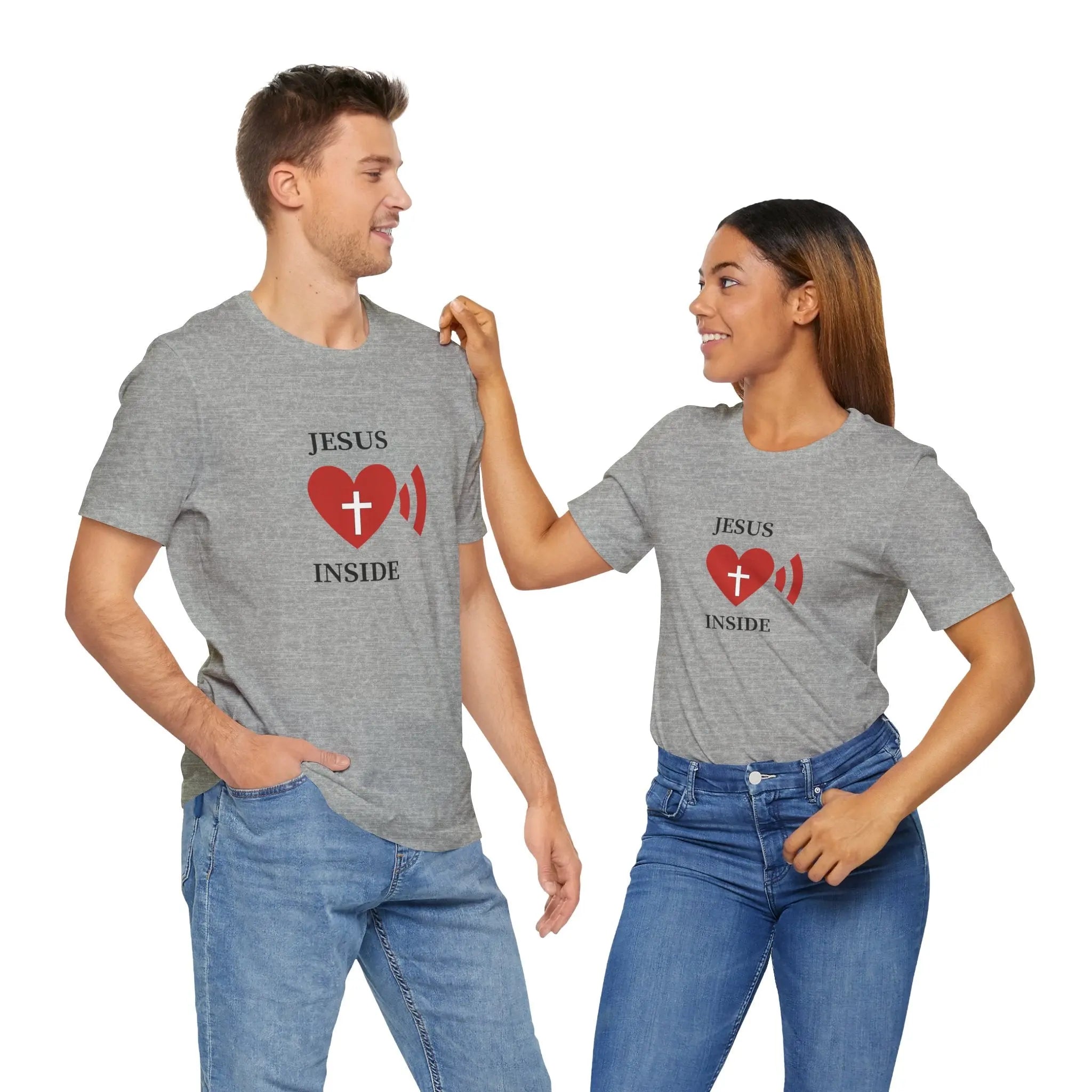Jesus Inside Unisex Tshirt - Teezers