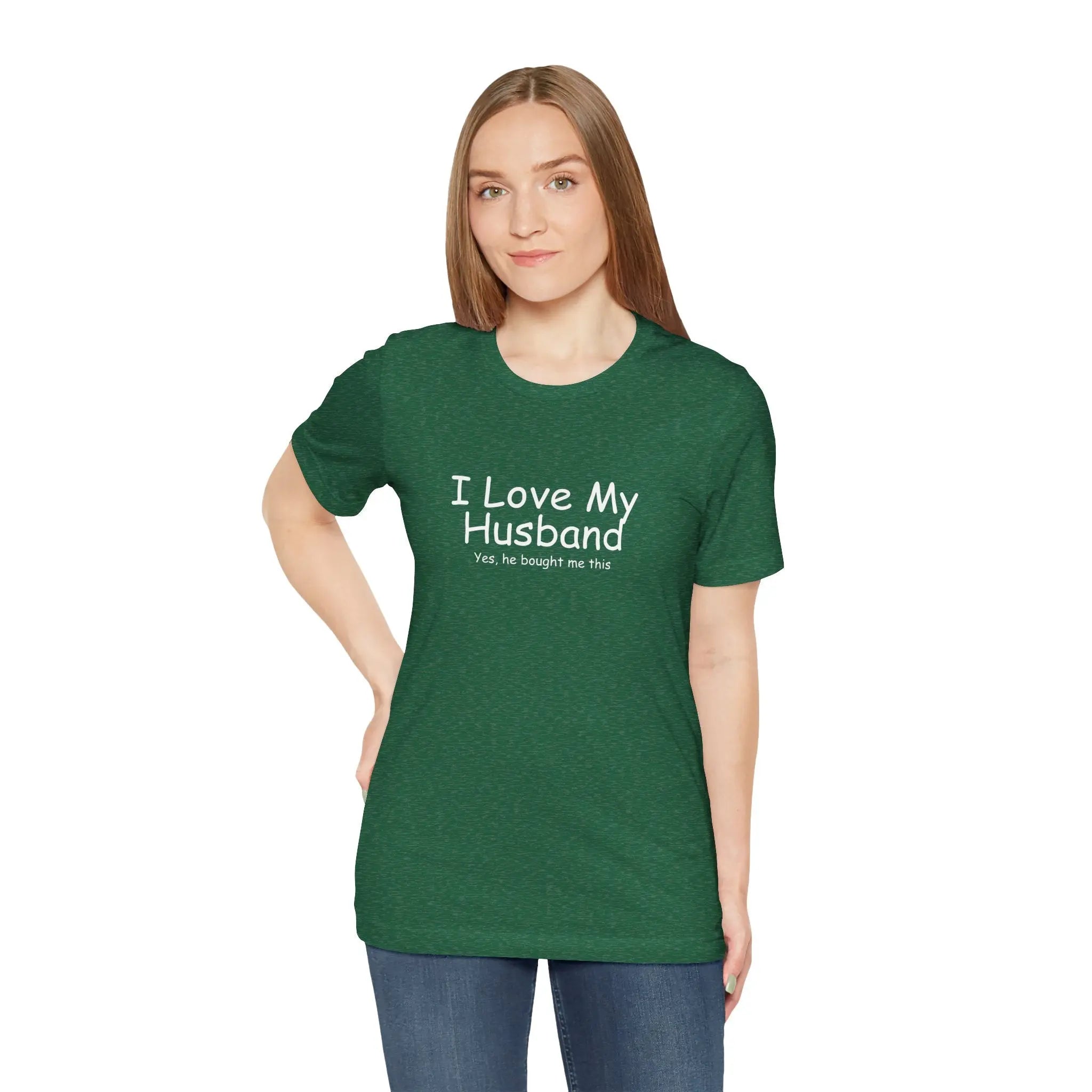 I Love My Husband Women Tshirt - Teezers