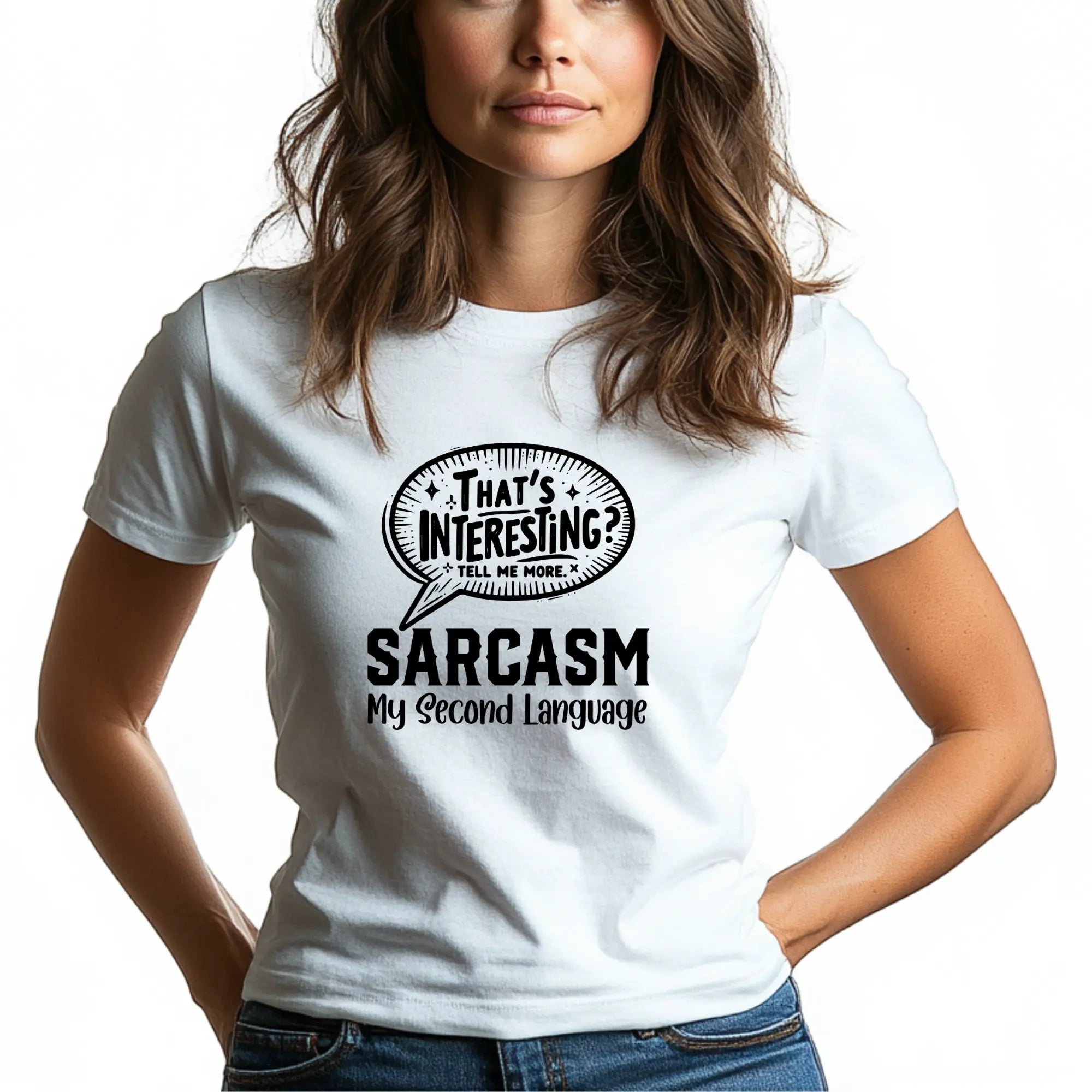 That's Interesting Tell Me More Unisex Tshirt - Teezers