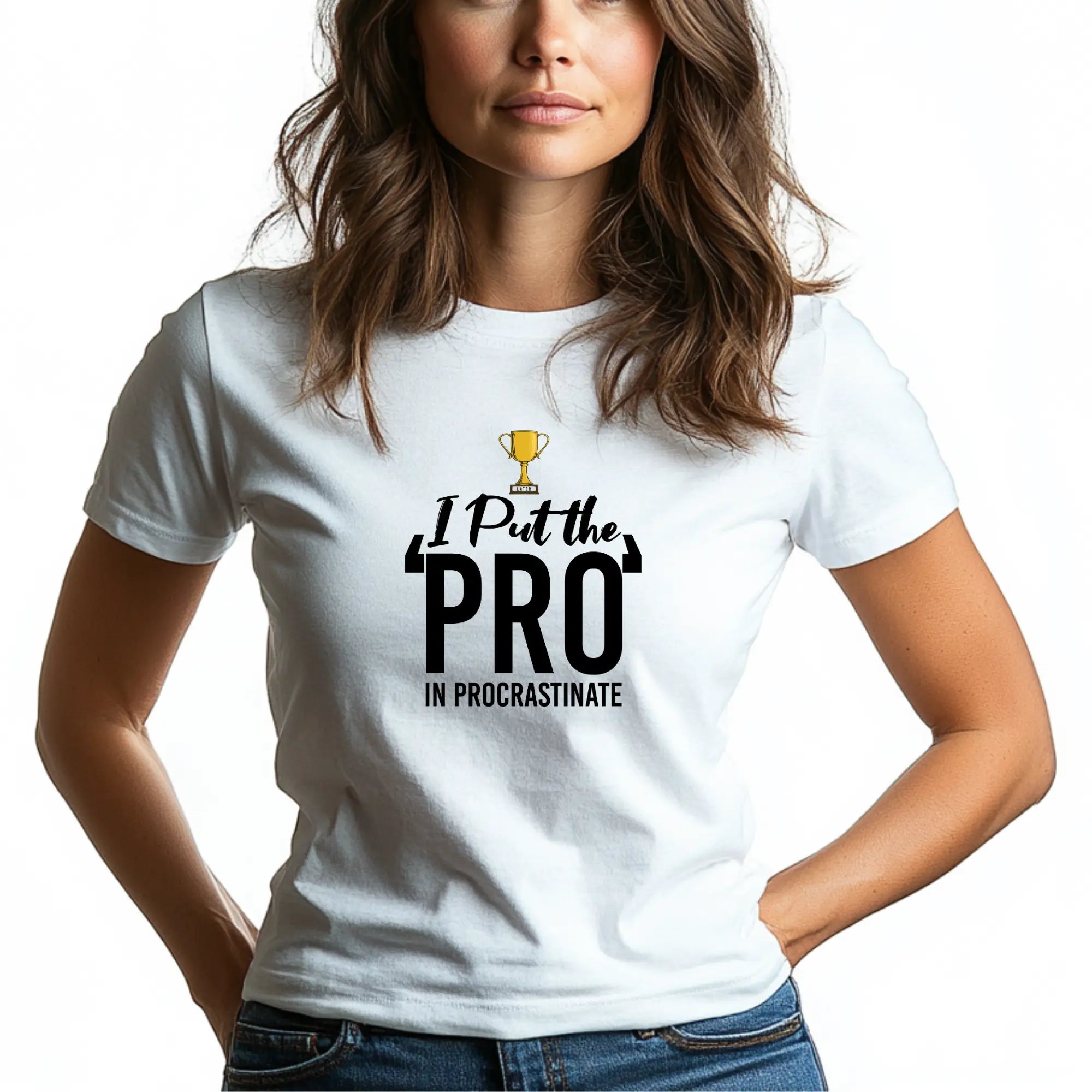 I Put The Pro In Procrastinate Unisex Tshirt - Teezers