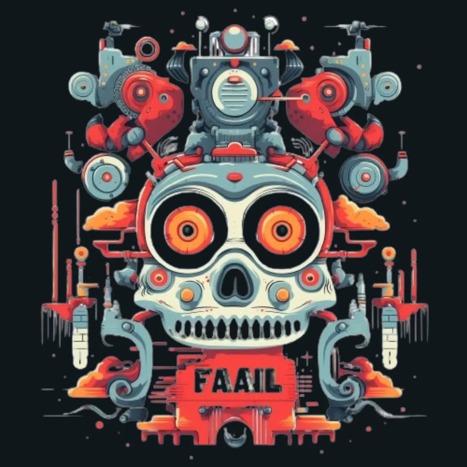 Robot 1 Unisex T-Shirt - Teezers