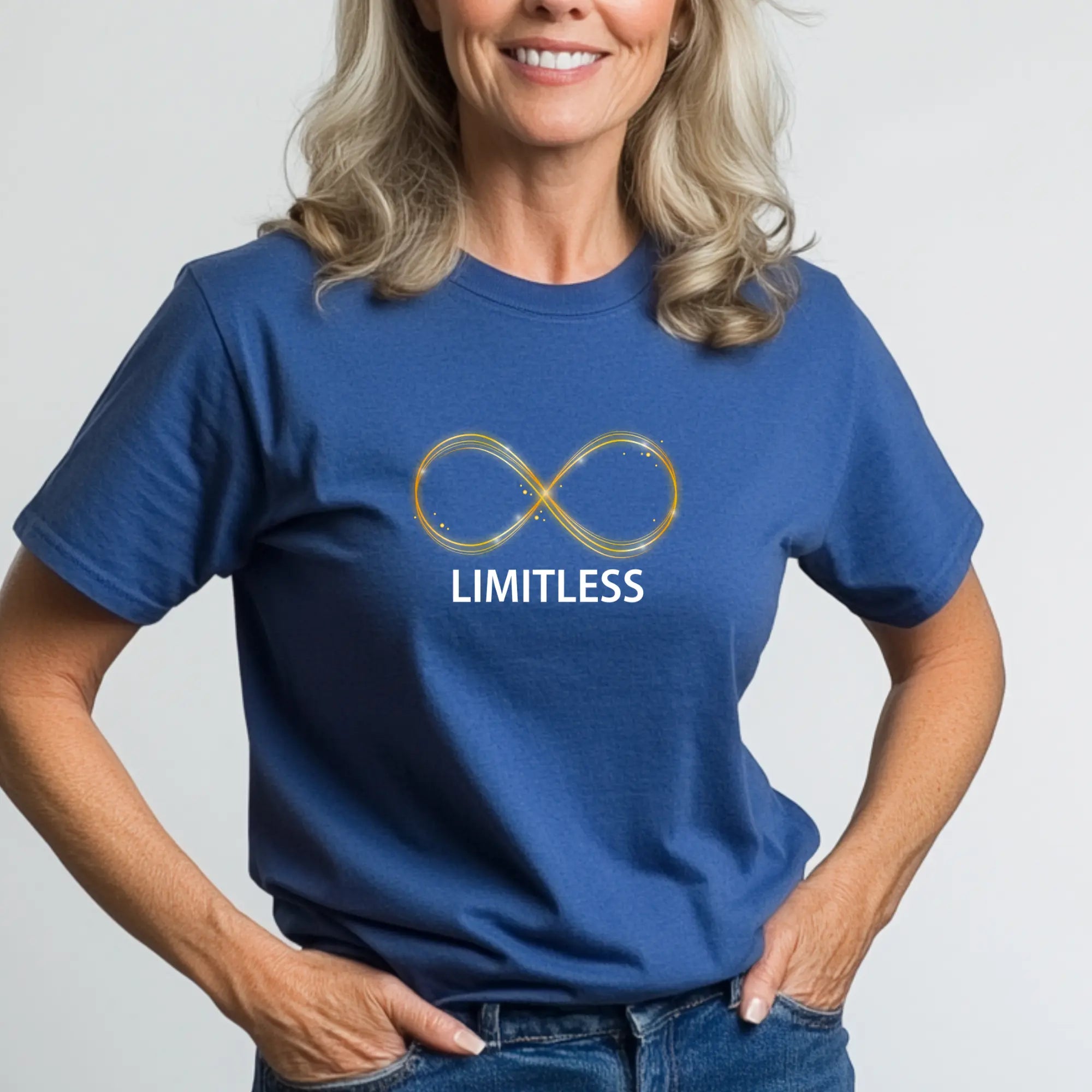 Limitless Unisex T-Shirt | Best Motivational T‑shirt for Achievers | Teezers Apparel - Teezers
