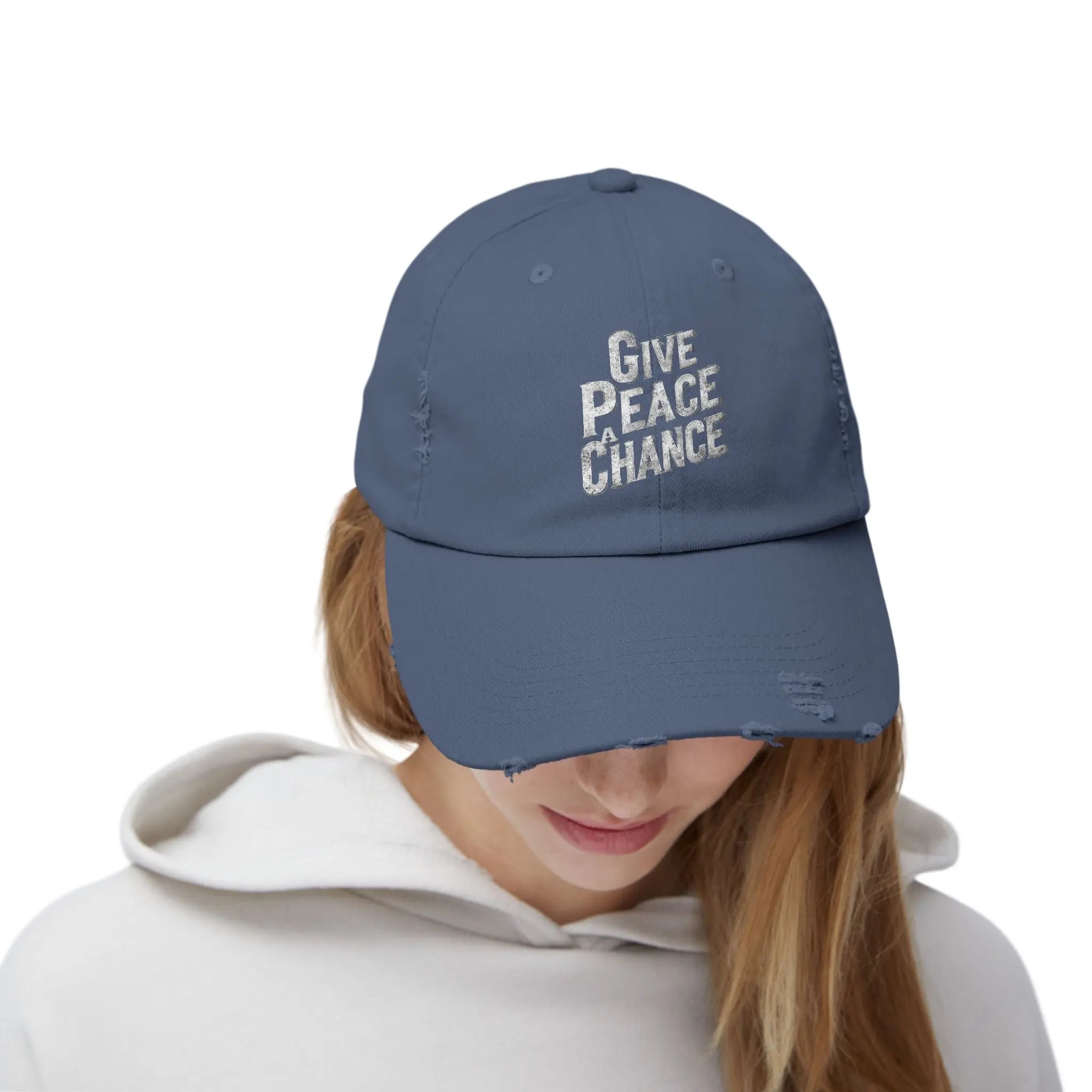 Give Peace a Chance Teezers Cap | Best World Peace Cap | Teezers Apparel - Teezers