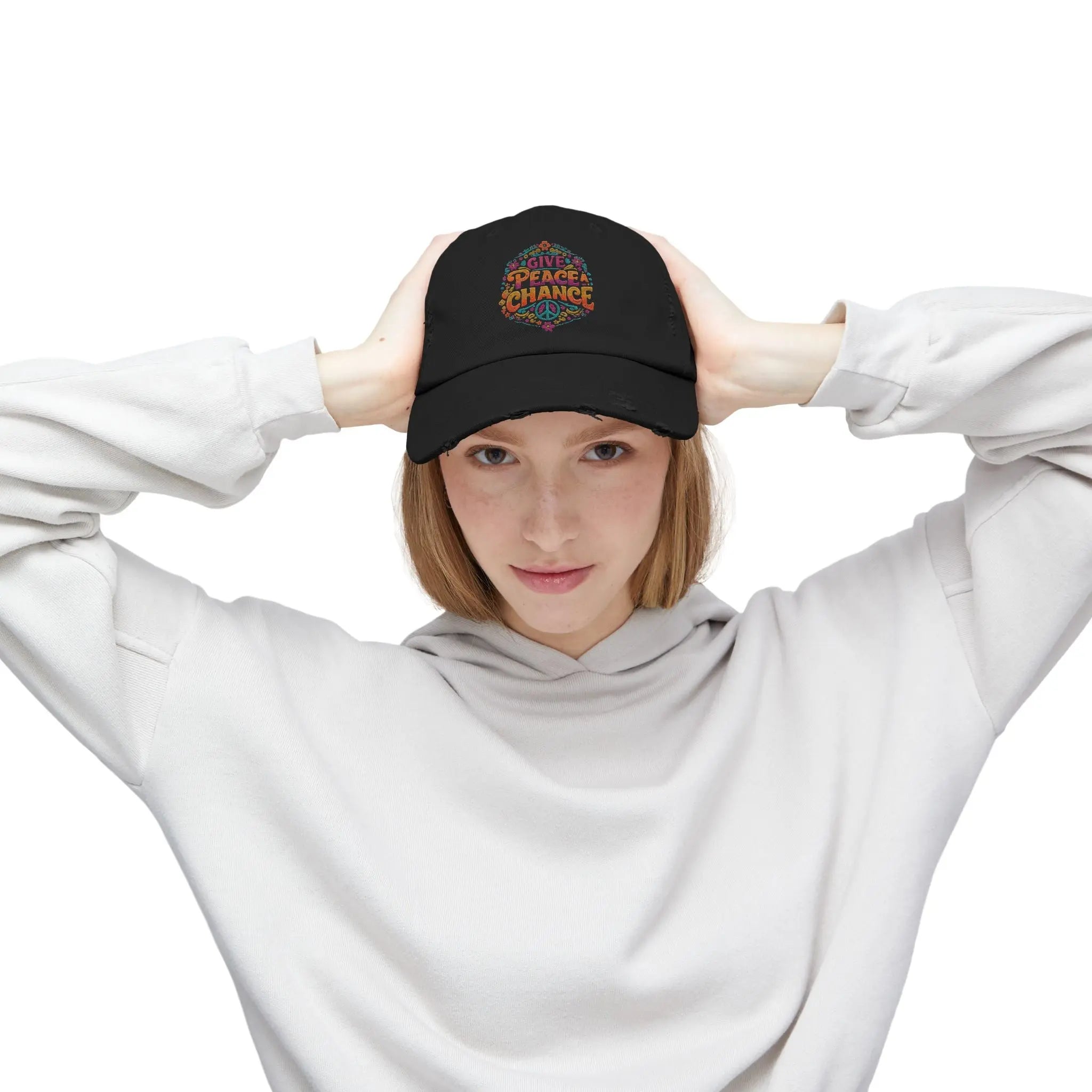 Give Peace a Chance Teezers Cap | Best Peace Protest Cap | Teezers Apparel - Teezers