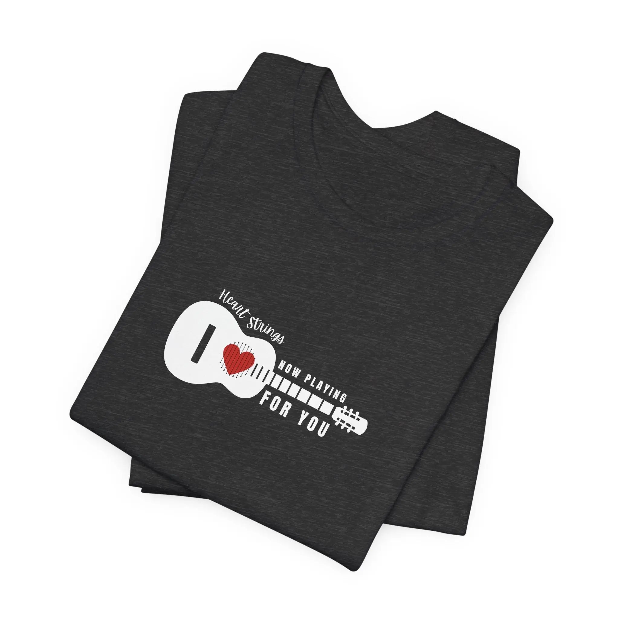 Heart Strings Now Playing For You Unisex T-Shirt - Teezers