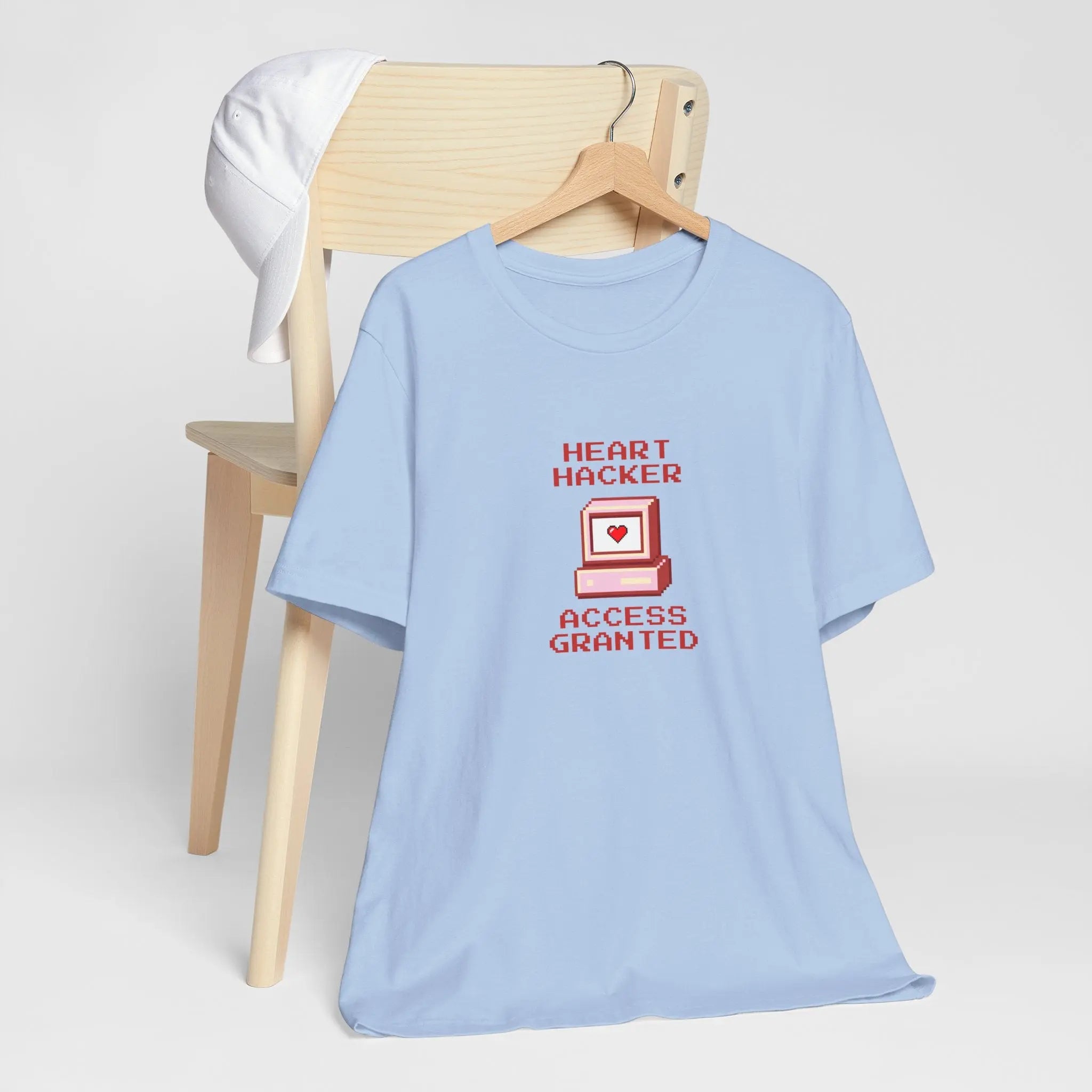 Heart Hacker Access Granted Unisex T-Shirt - Teezers
