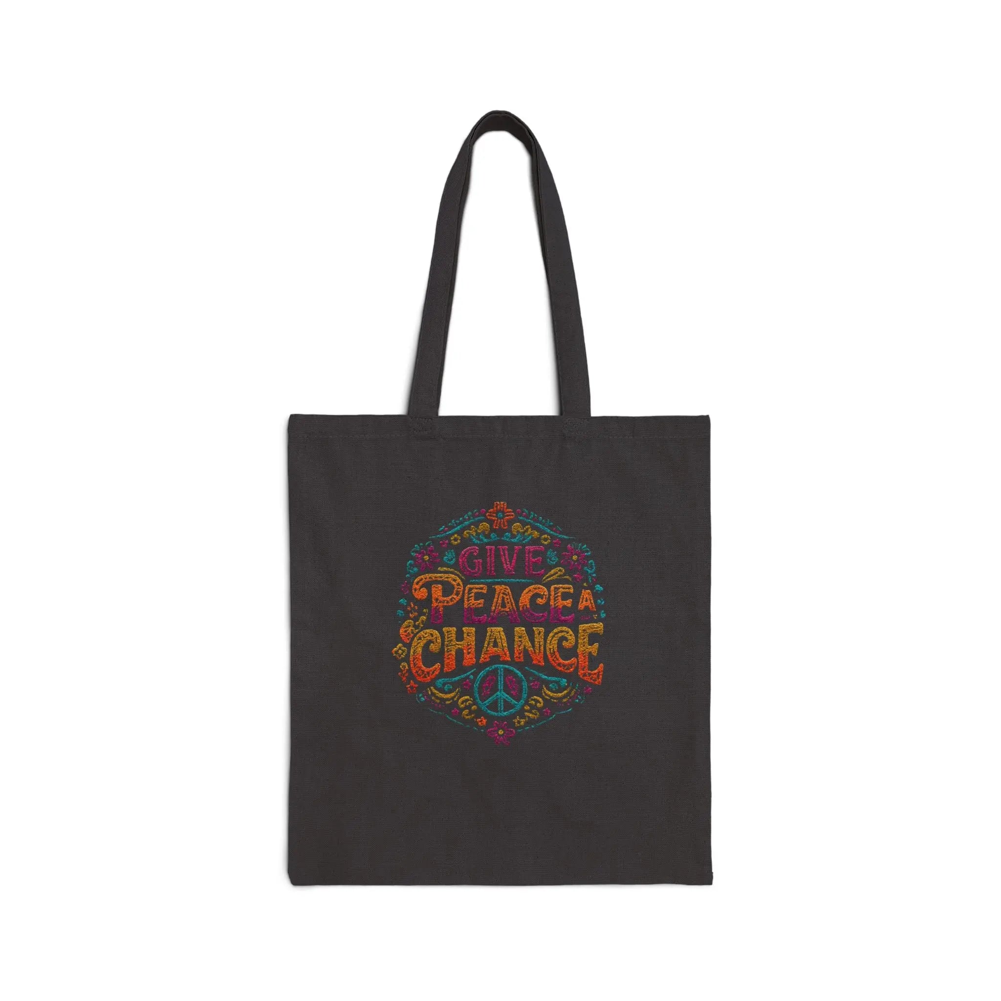 Give Peace A Chance | Buy World Peace Tote Bag | Teezers Apparel - Teezers