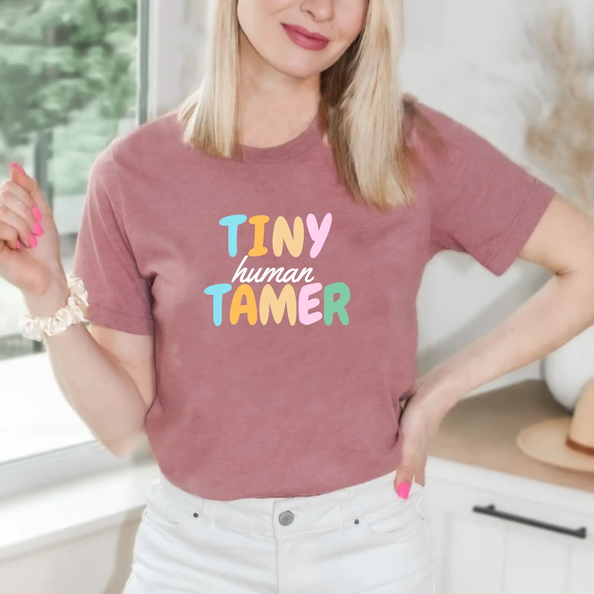 Tiny Human Tamer Unisex T-Shirt - Teezers