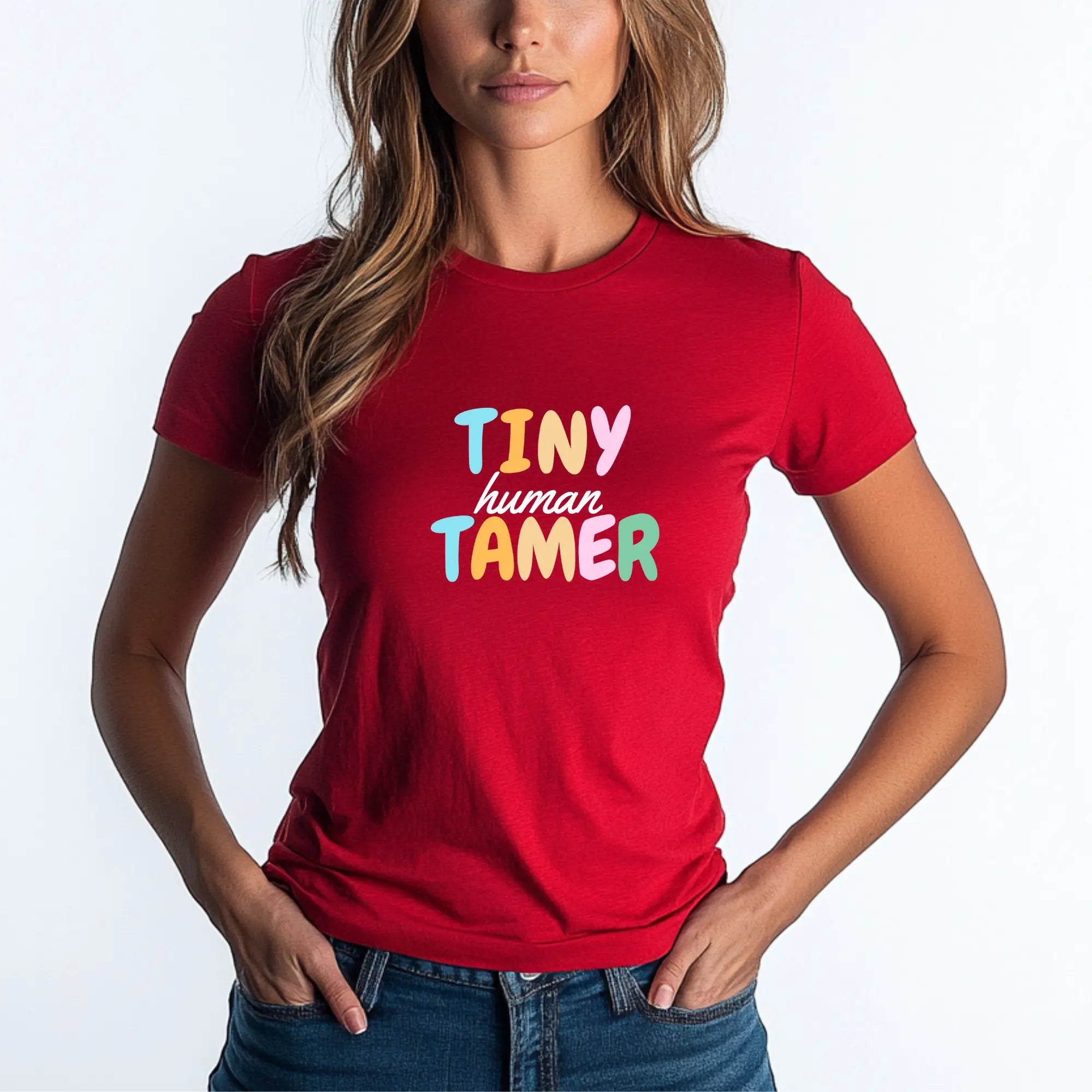 Tiny Human Tamer Unisex T-Shirt - Teezers