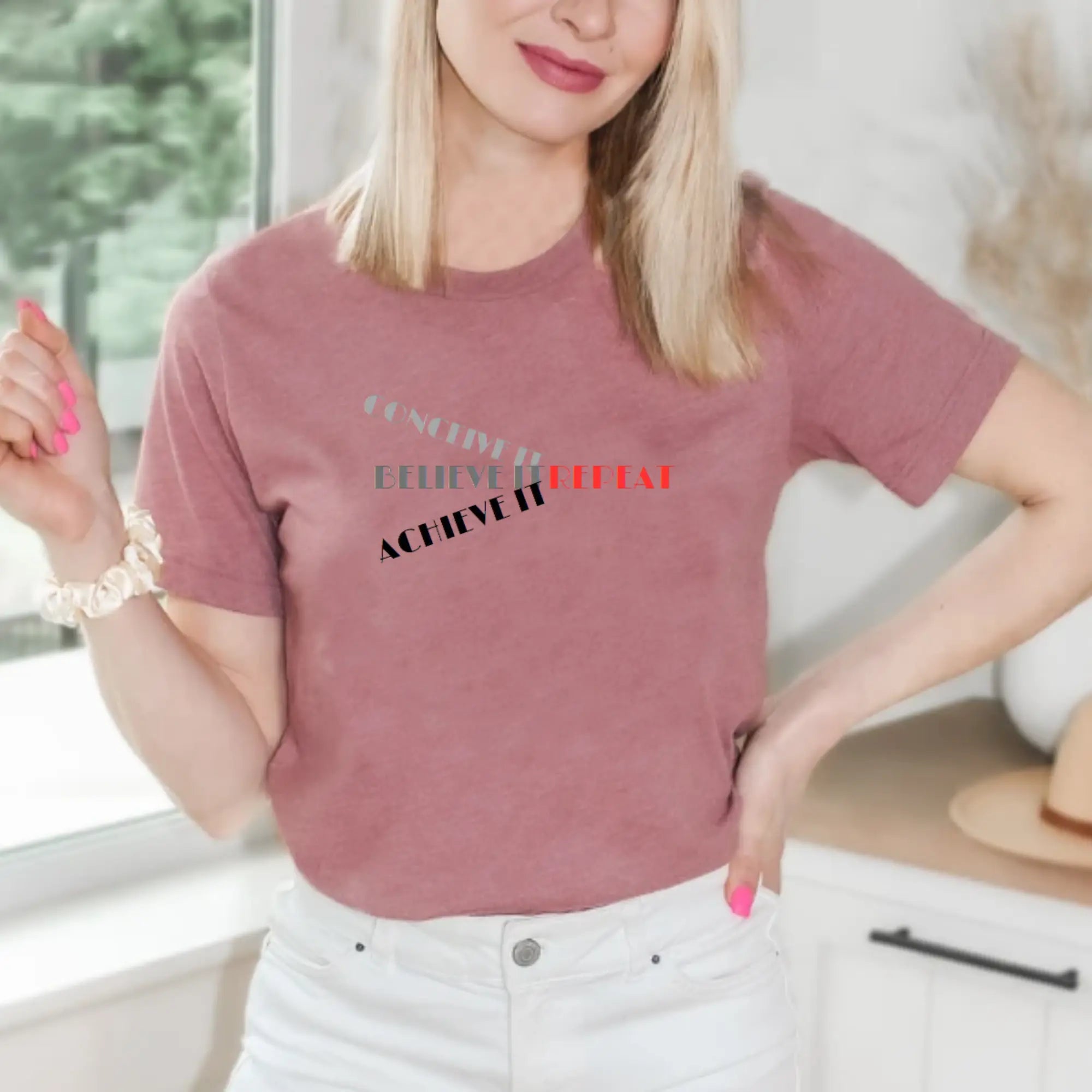 Conceive Believe Achieve Repeat Printify