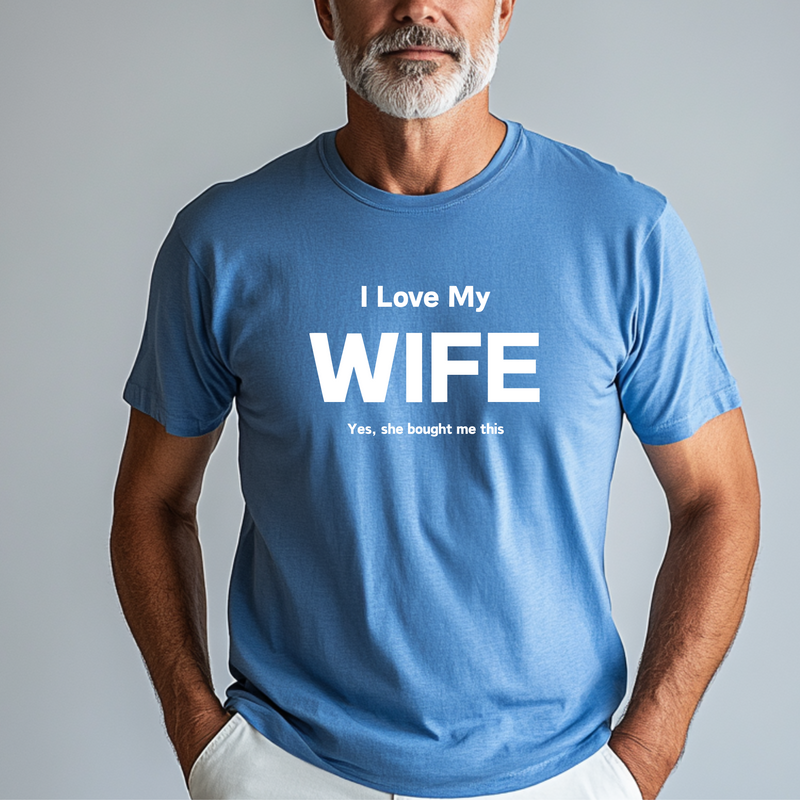 I Love My Wife Men T-Shirt