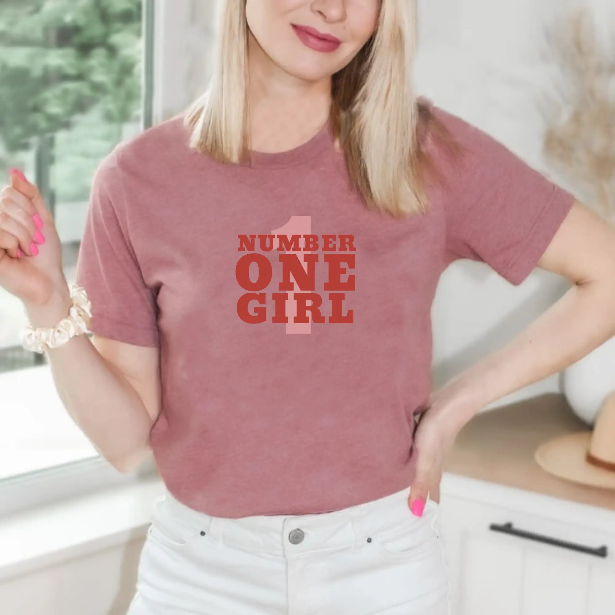Number One Girl Tshirt - Teezers