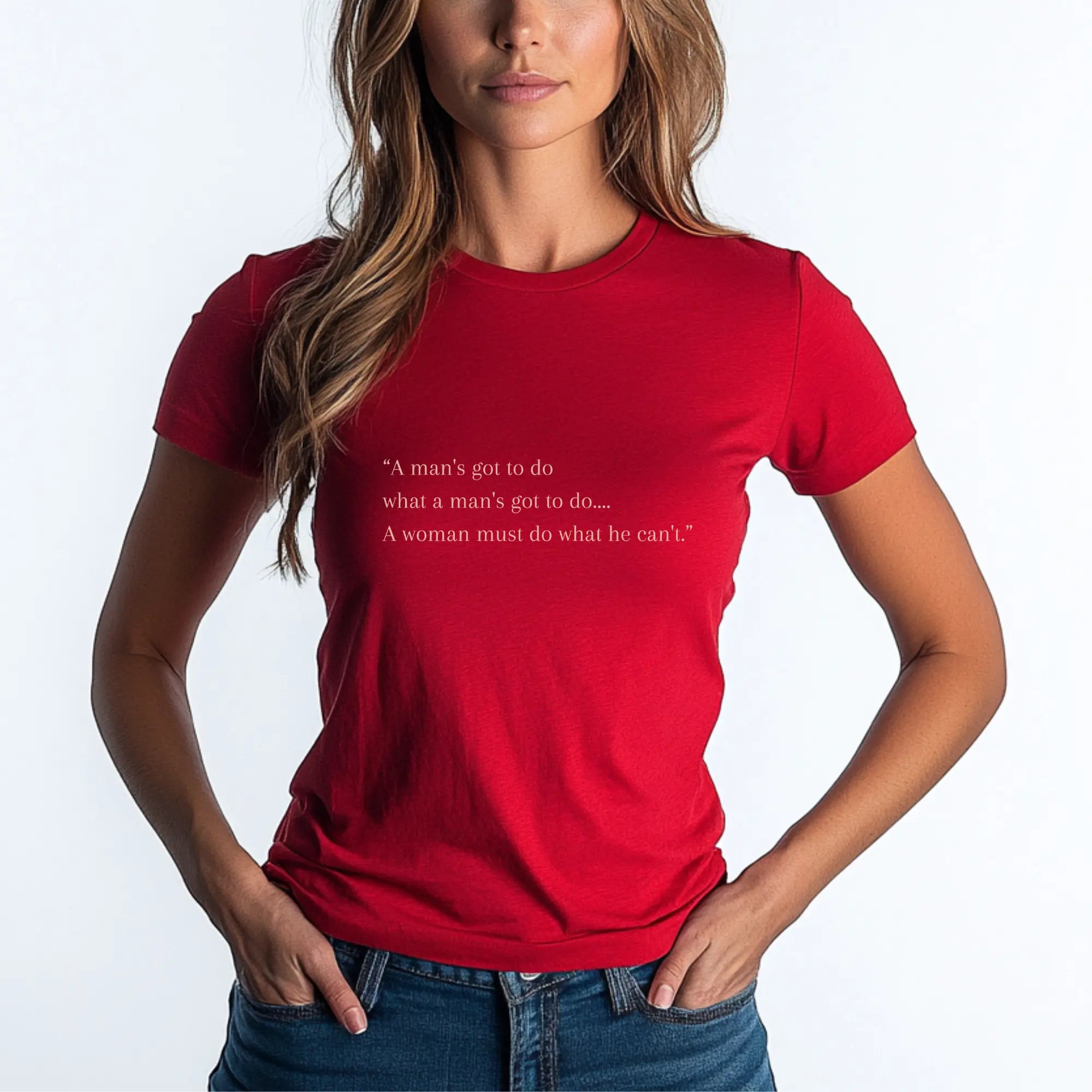 A Woman's Power T-Shirt – Bold & Empowering Statement Tee - Teezers