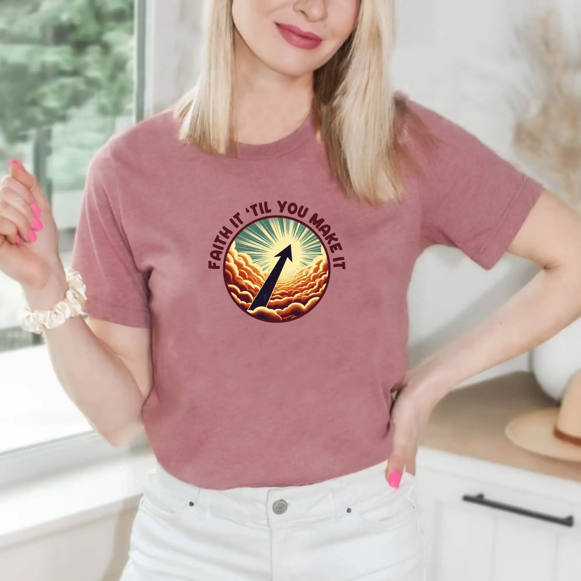 Faith It Til You Make It Unisex T-Shirt - Teezers